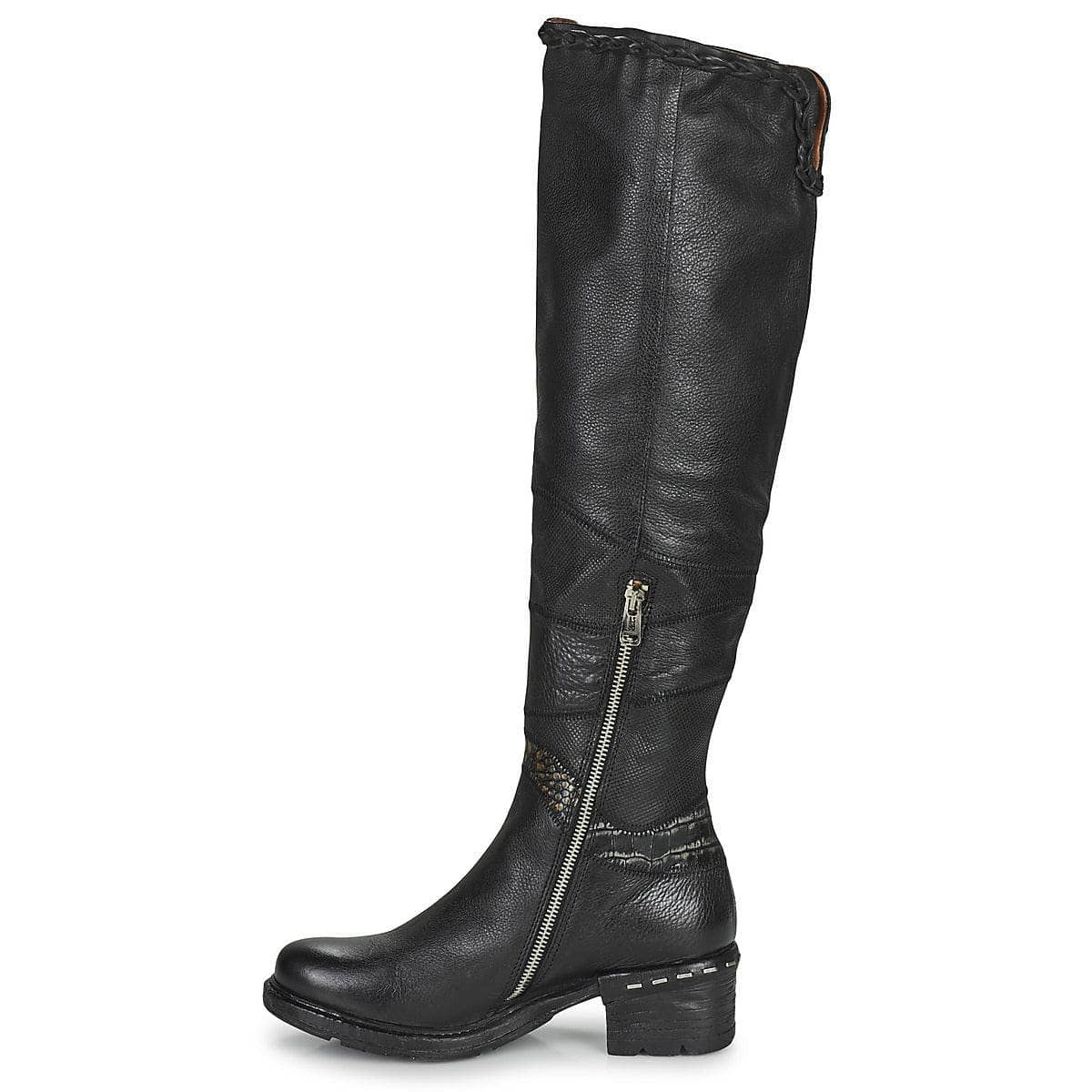Stivali a metà coscia Donna Airstep / A.S.98 NOVASUPER HIGH Nero