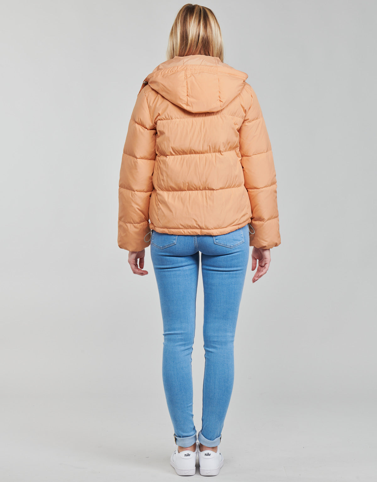 Piumino Donna Levis QUINN SHORT DOWN PUFFER Arancio