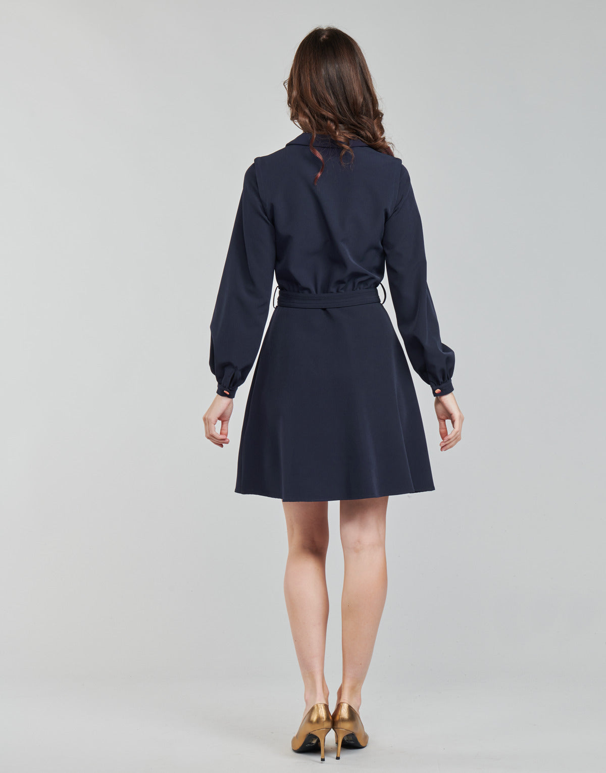 Abito corto Donna Naf Naf LAMARINETTE Blu