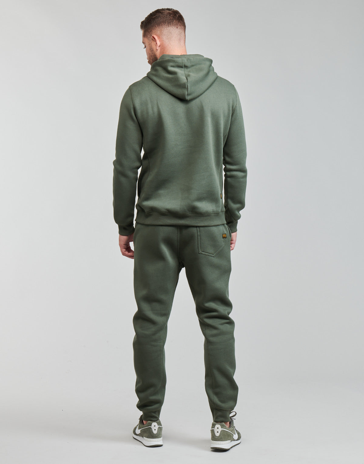 Felpa Uomo G-Star Raw PREMIUM CORE HDD SW LS Verde