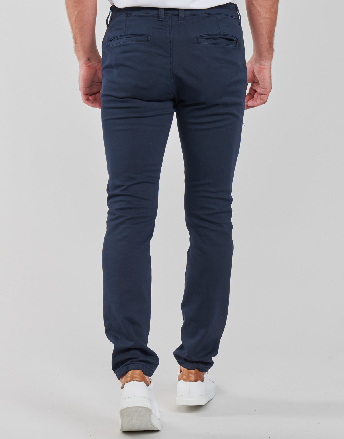 Pantalone Chino Uomo Le Temps des Cerises JHKURT Blu