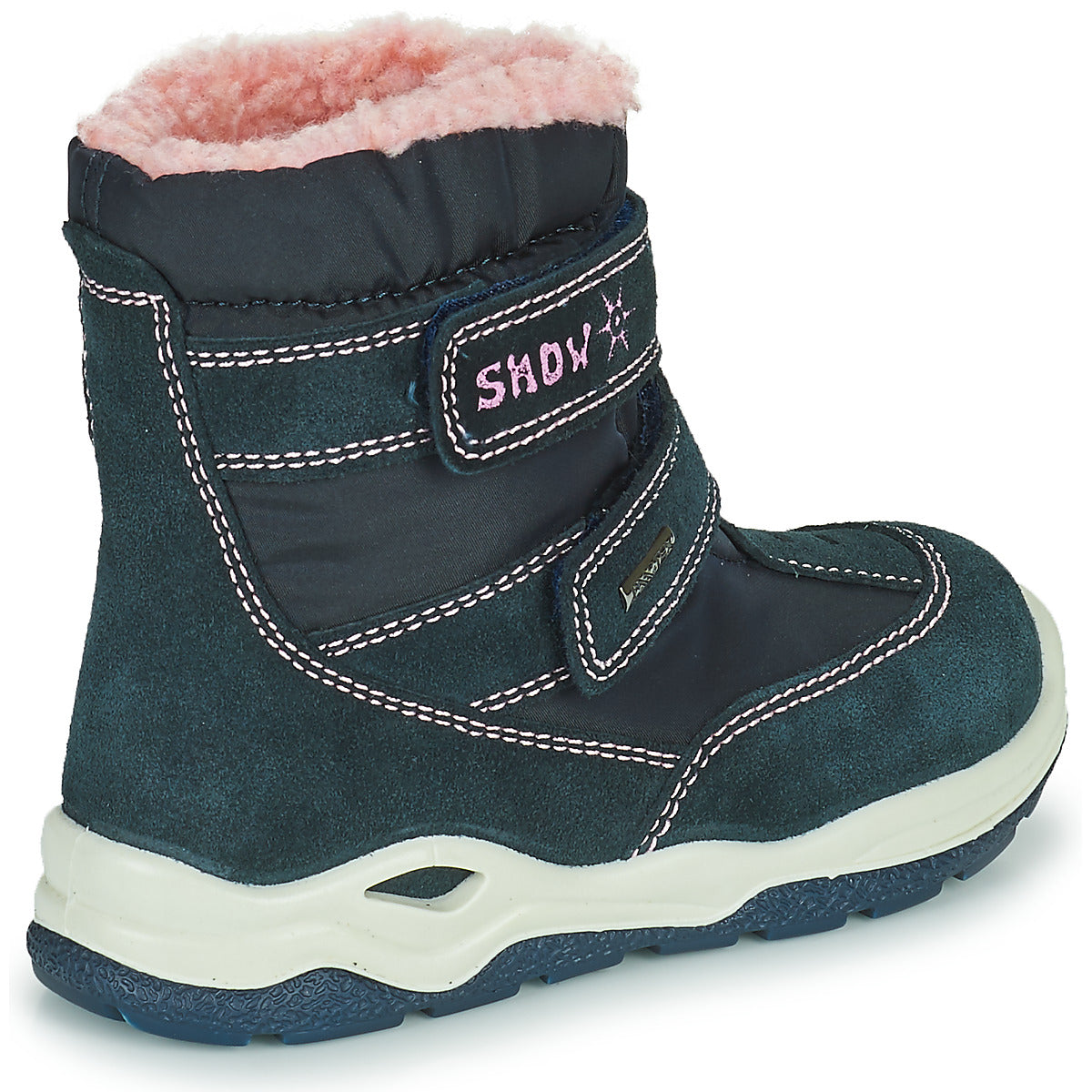 Scarpe da neve bambini ragazzo Citrouille et Compagnie POUDOU Blu