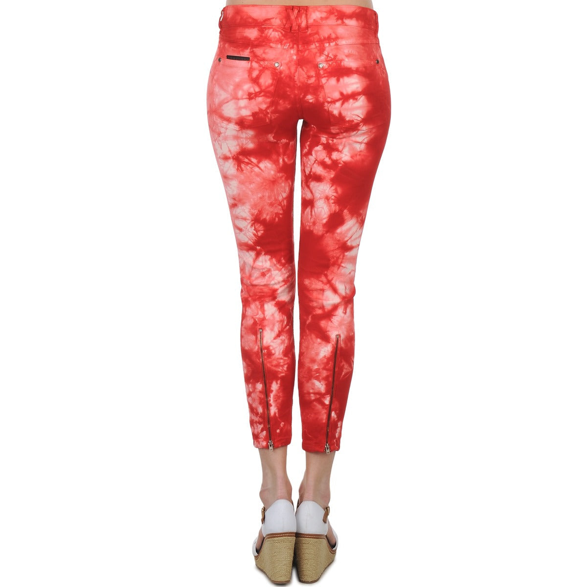 Pantaloni 7/8 e 3/4 Donna Eleven Paris DAISY Rosso