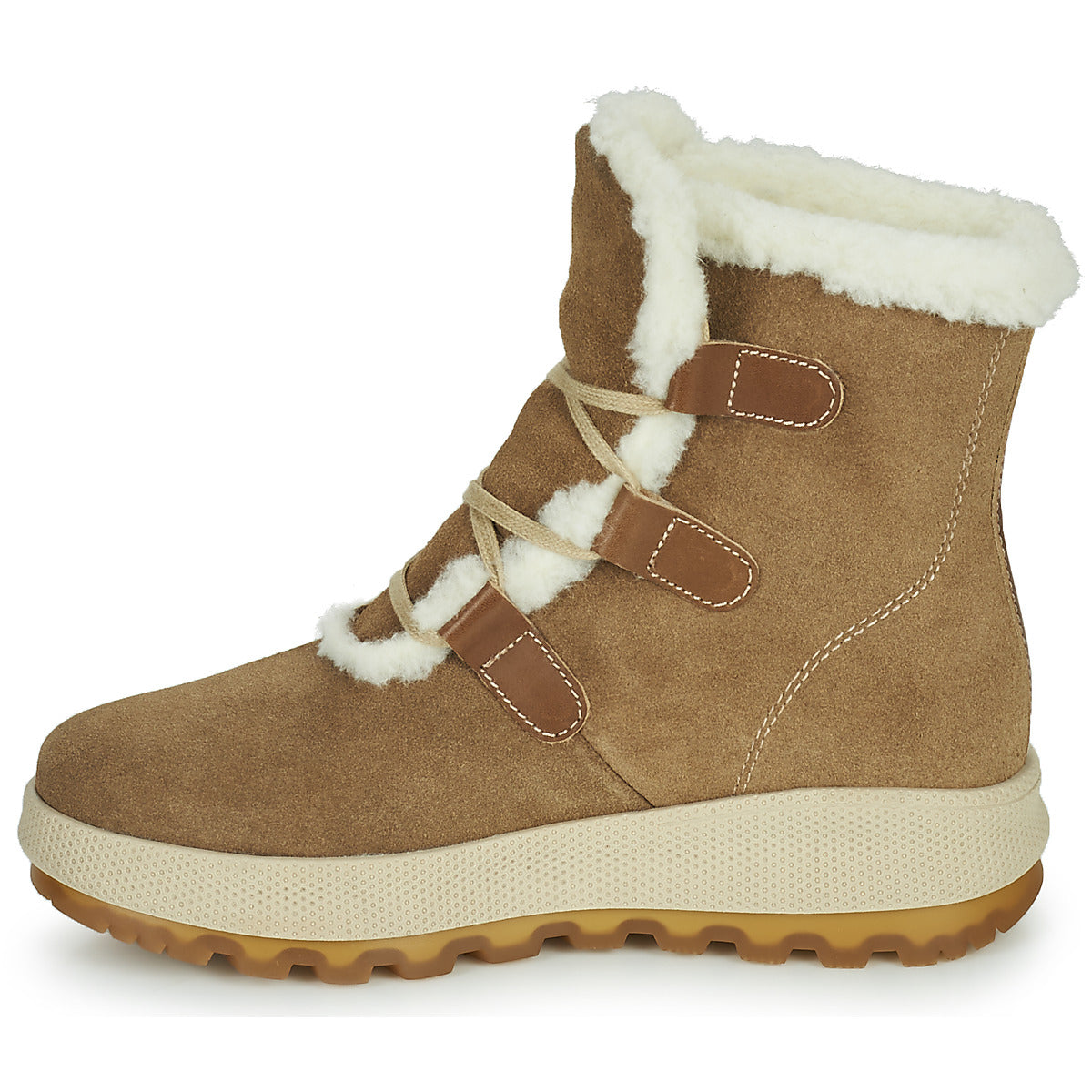 Scarpe da neve Donna Casual Attitude NAREIGNE Beige