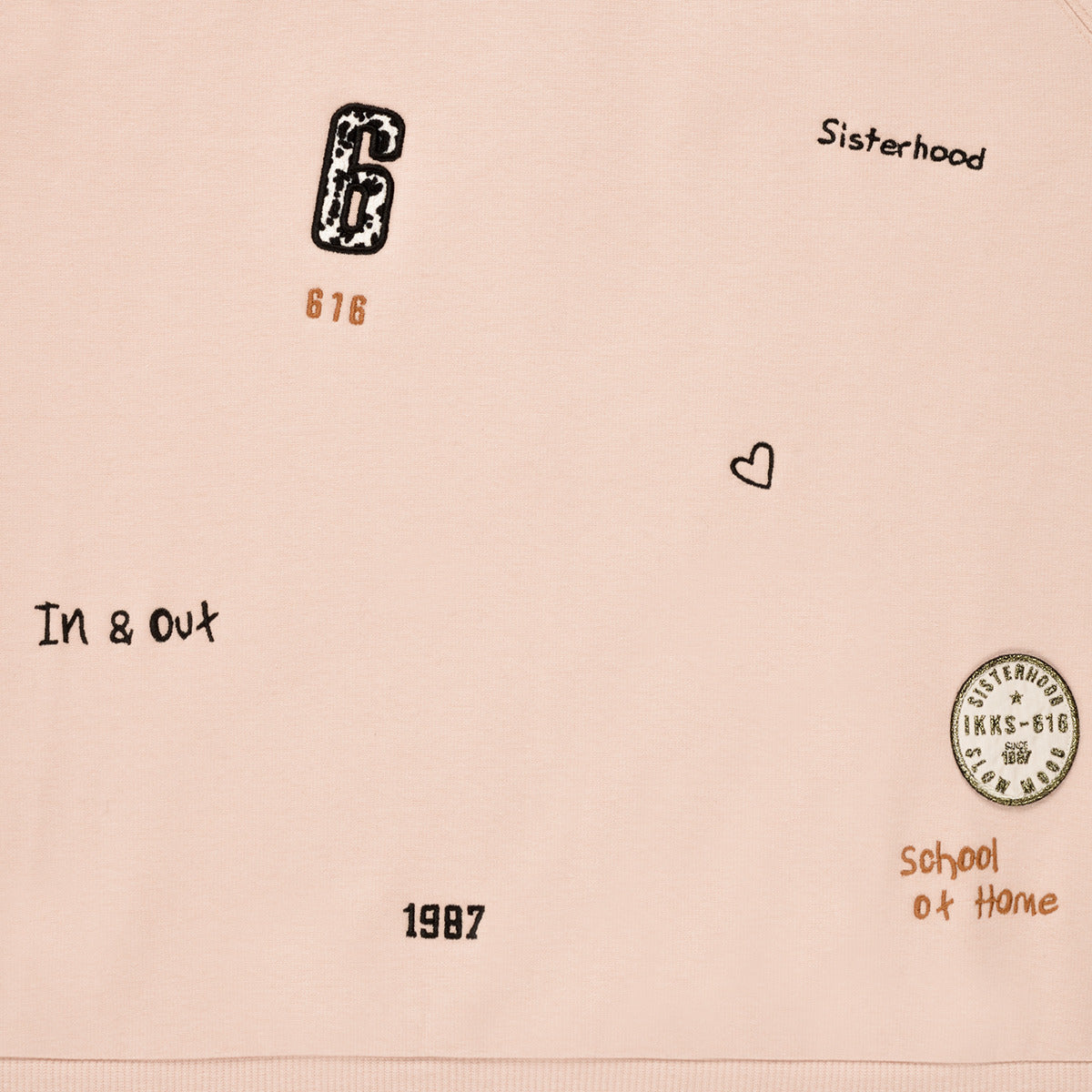 Felpa ragazza Ikks GROSEILLE Rosa