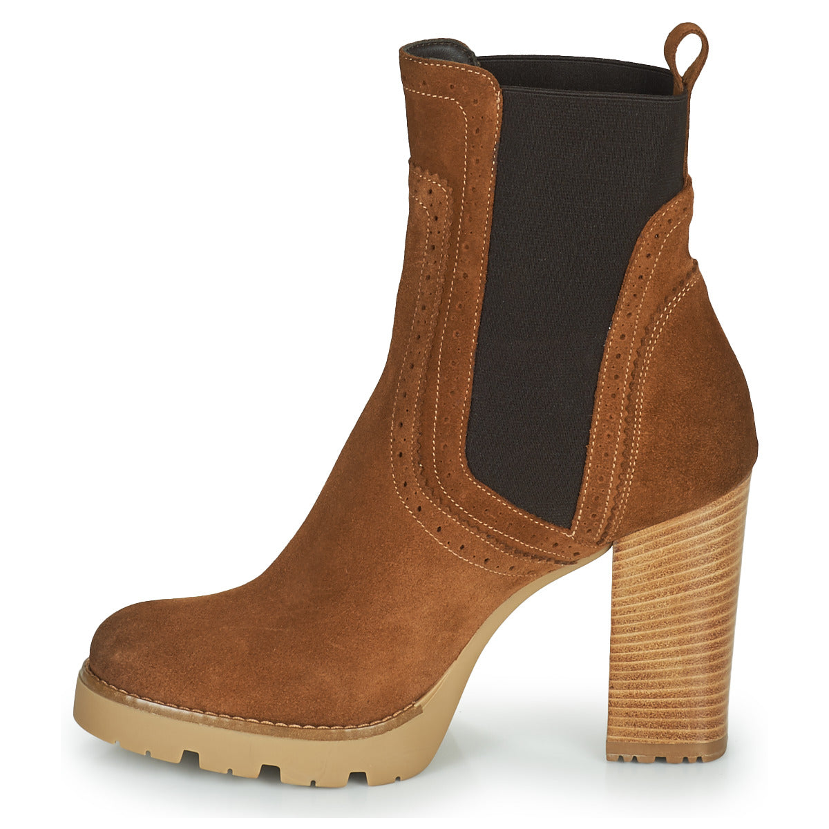 Stivaletti Donna Maison Minelli VANILLA Marrone