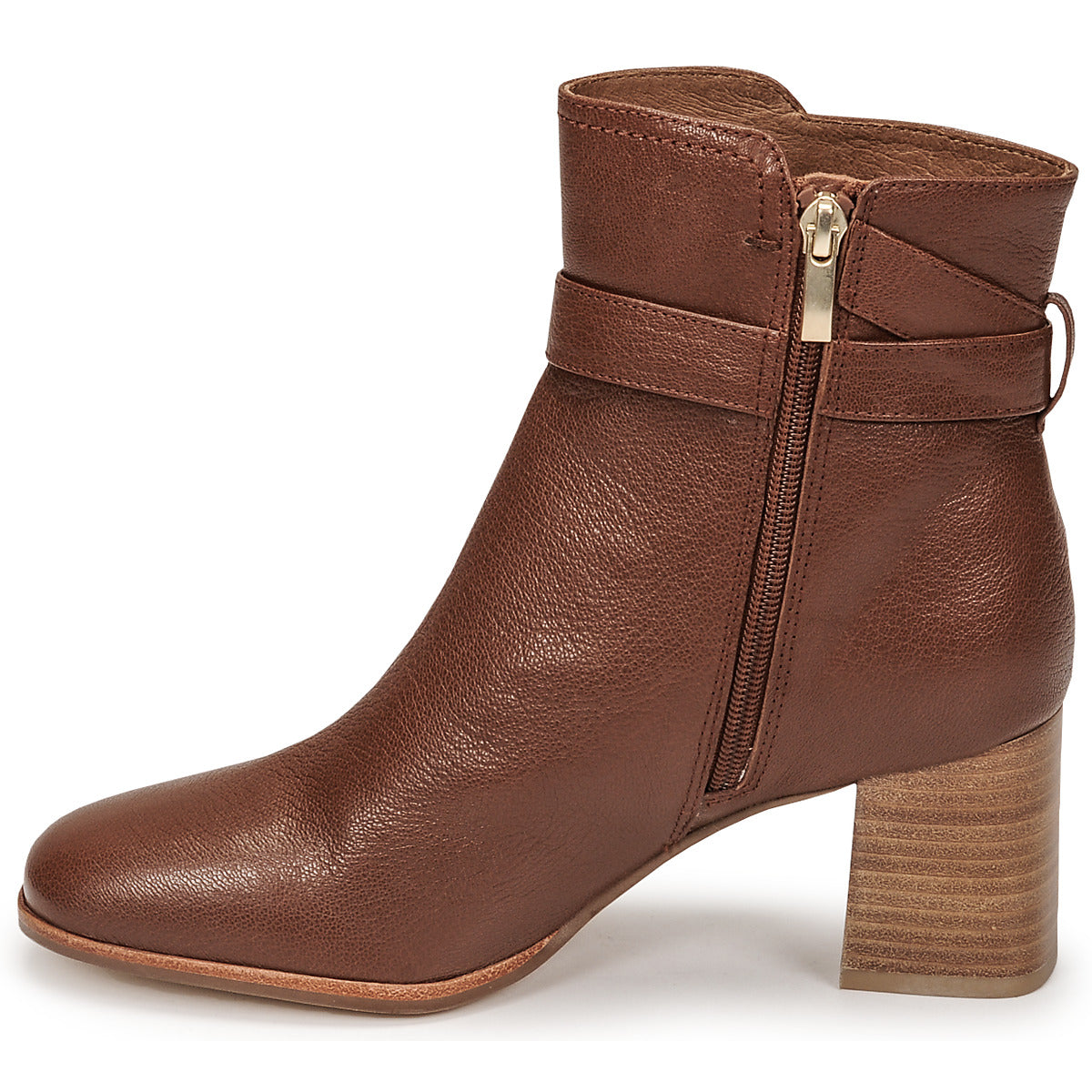 Stivaletti Donna Maison Minelli NOEMIA Marrone