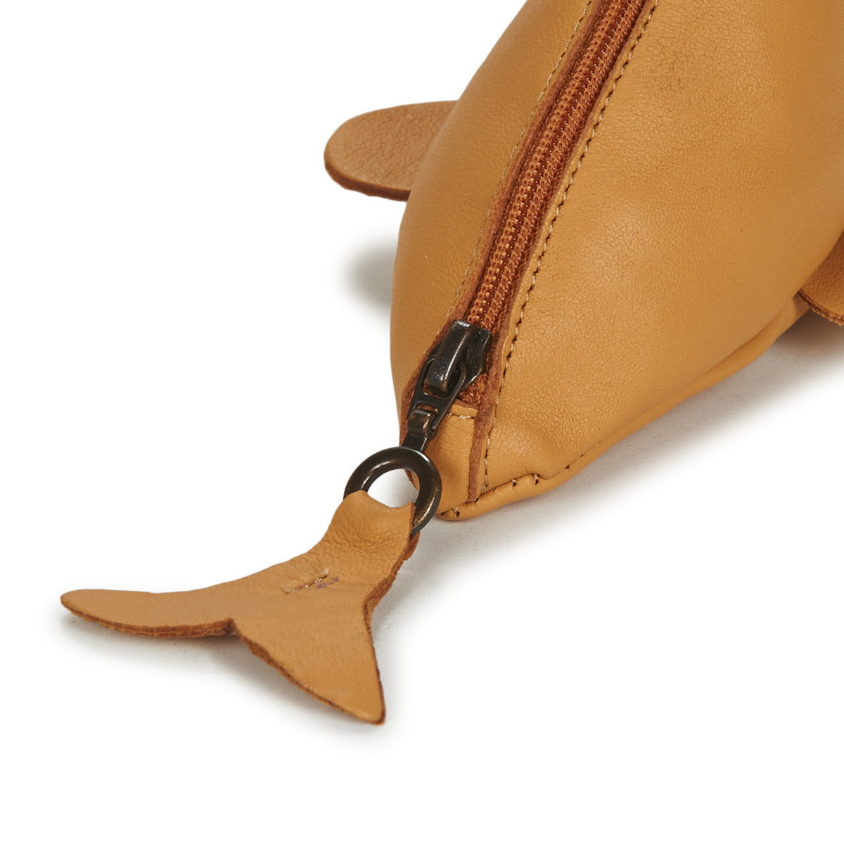 Portamonete ragazzo Easy Peasy ZIPPY BALEINE Marrone