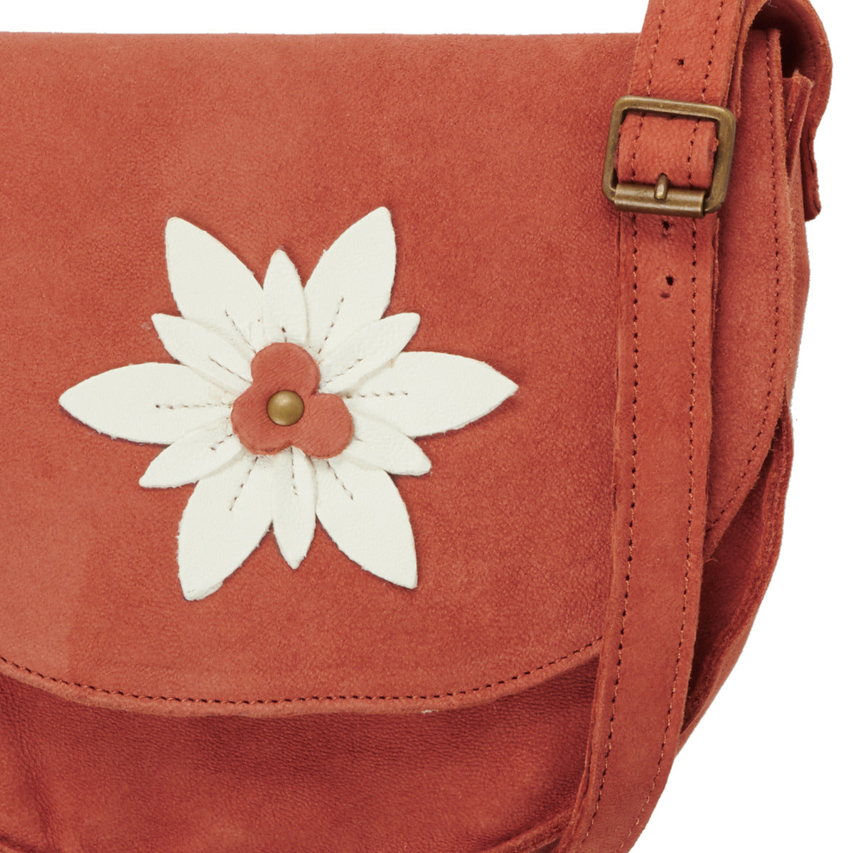 Borsa a spalla ragazza Easy Peasy HANDIDOO EDELWEISS Rosso