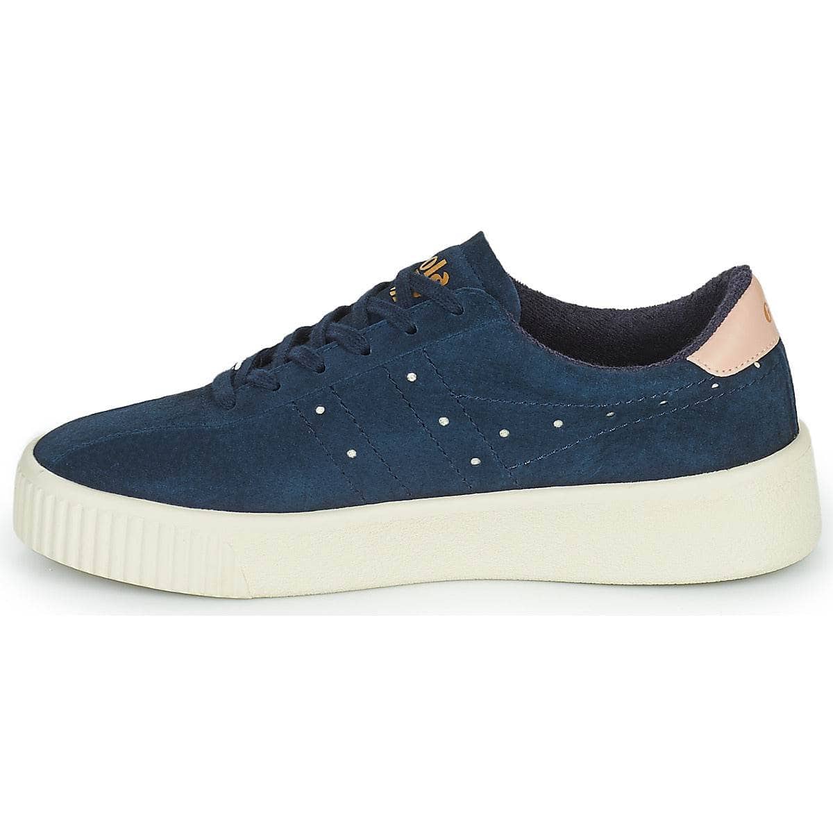 Sneakers basse Donna Gola SUPER COURT SUEDE Blu