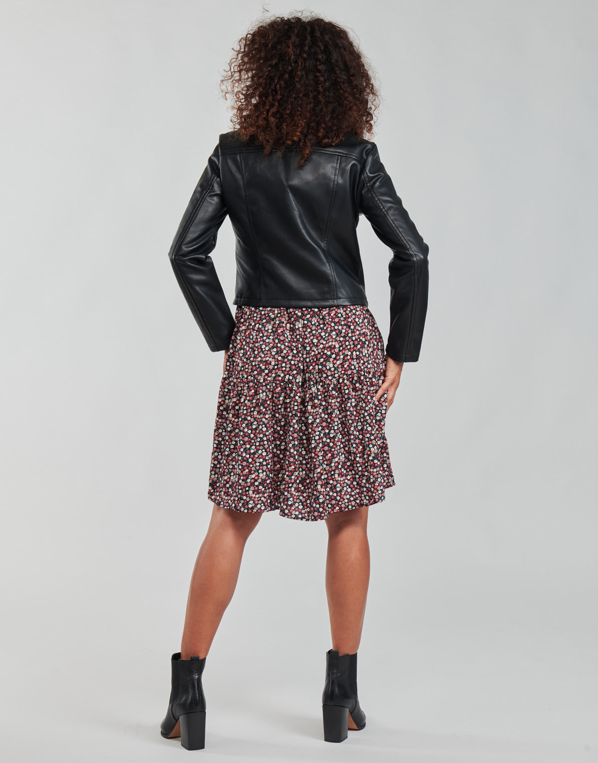 Giacca in pelle Donna JDY JDYETTA Nero