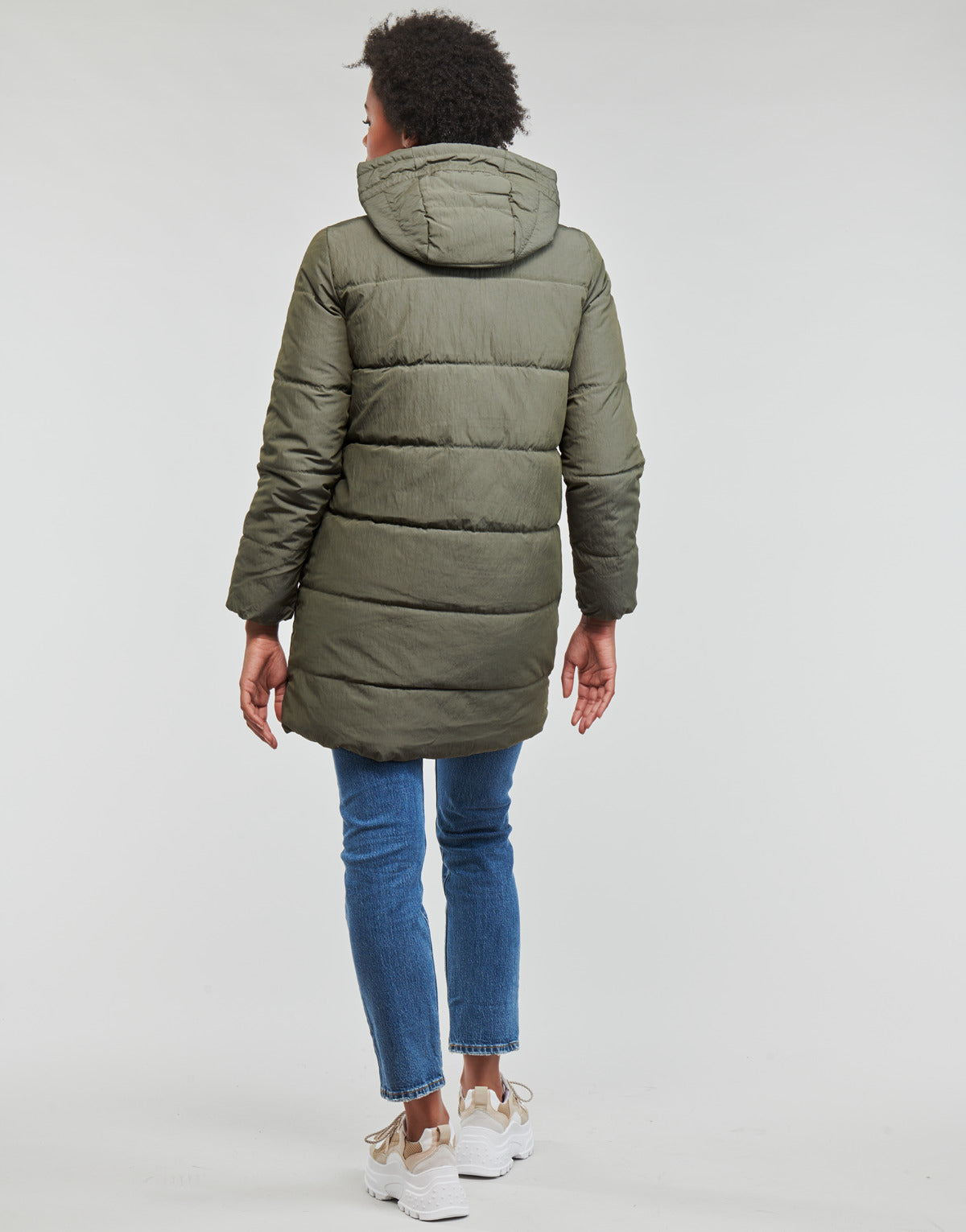 Piumino Donna Only ONLDOLLY Kaki