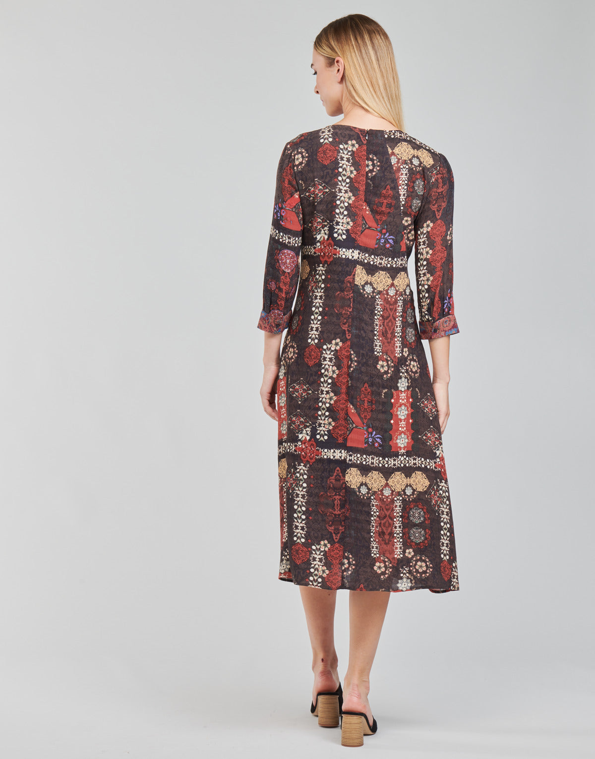 Abito lungo Donna Desigual ALBURQUERQUE Multicolore