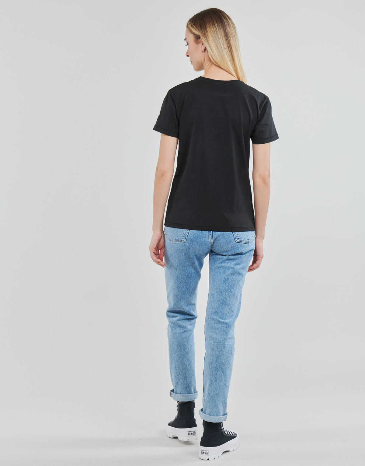 T-shirt Donna Replay W3318C Nero