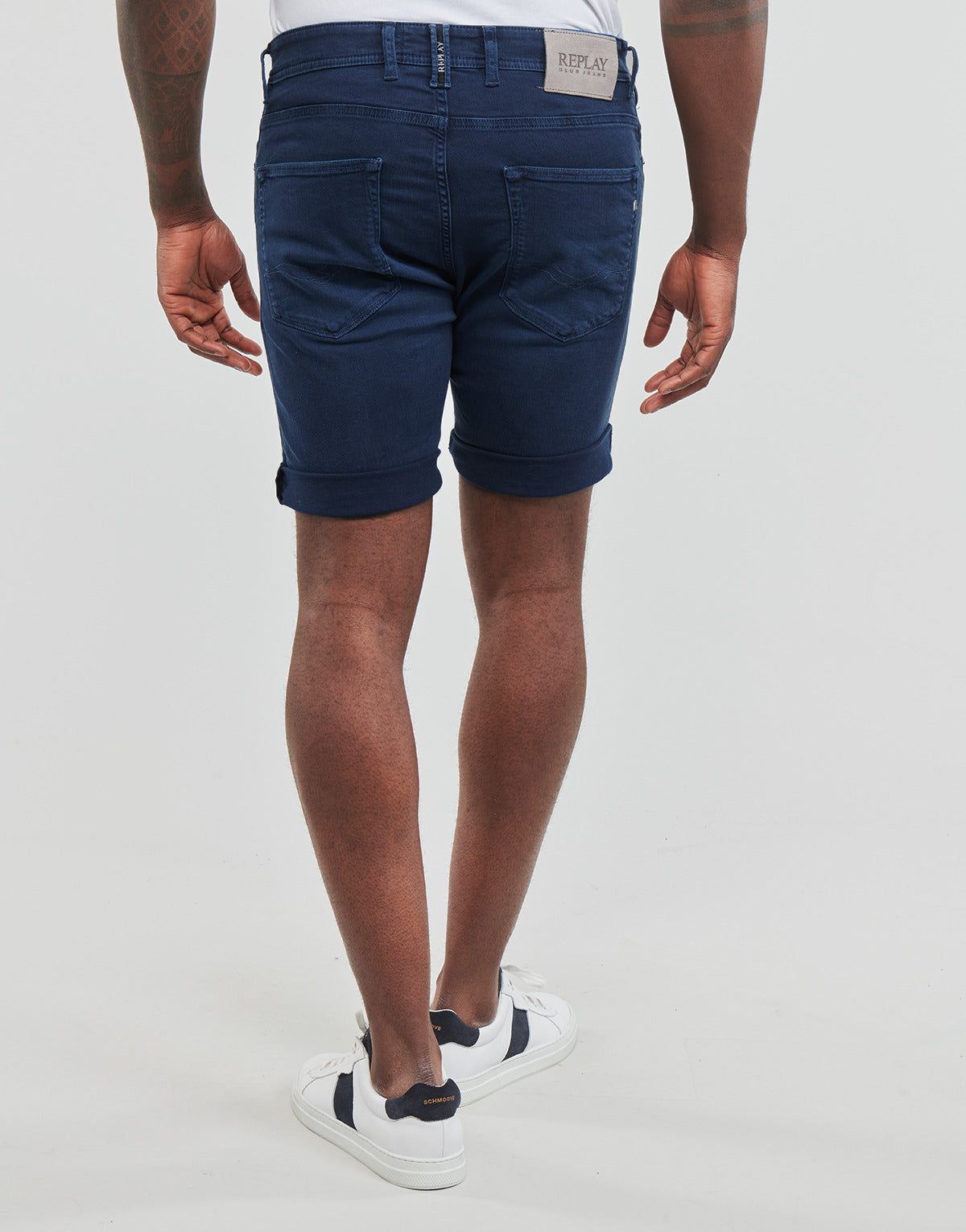 Pantaloni corti Uomo Replay MA981B Blu