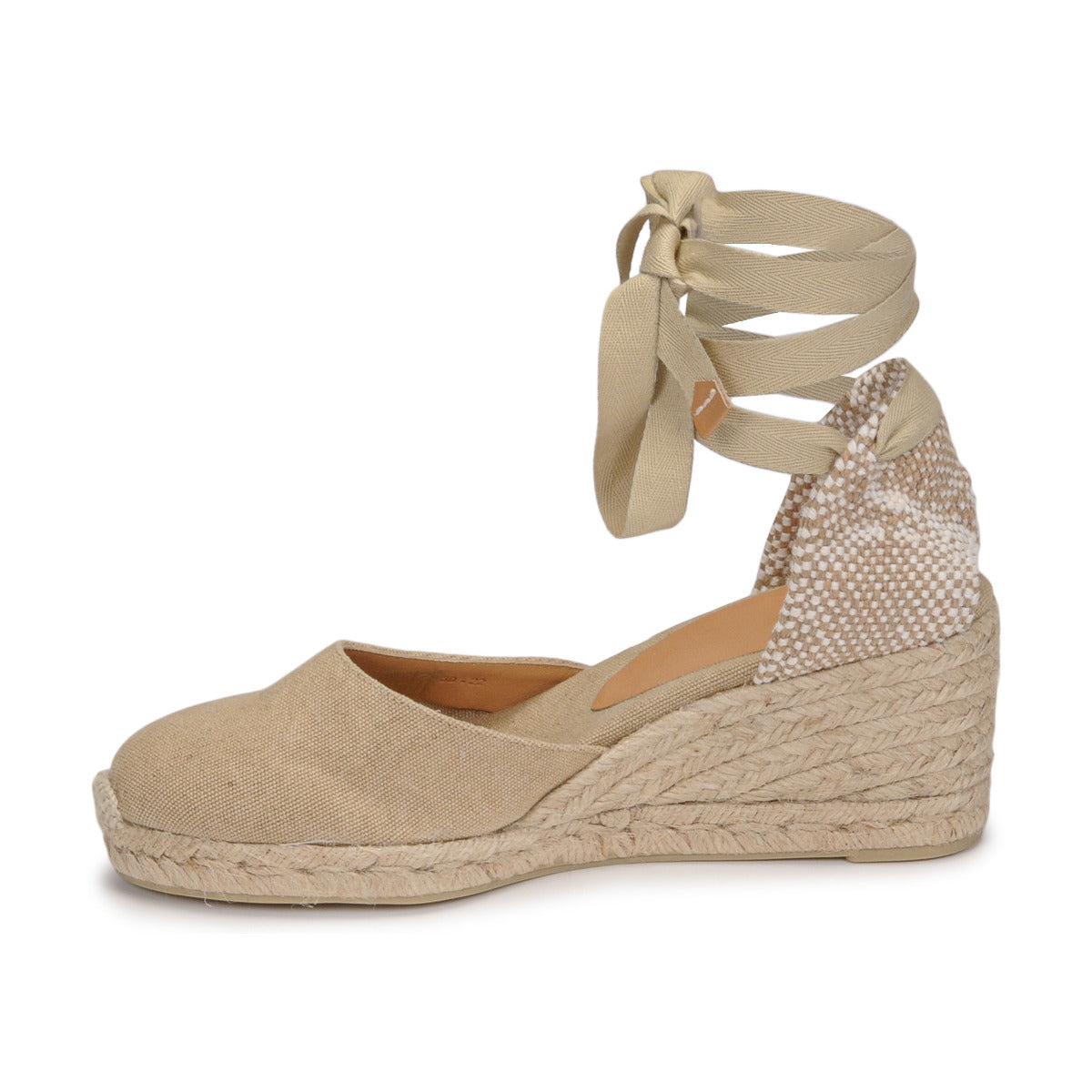 Scarpe Espadrillas Donna Castaner Carina Beige