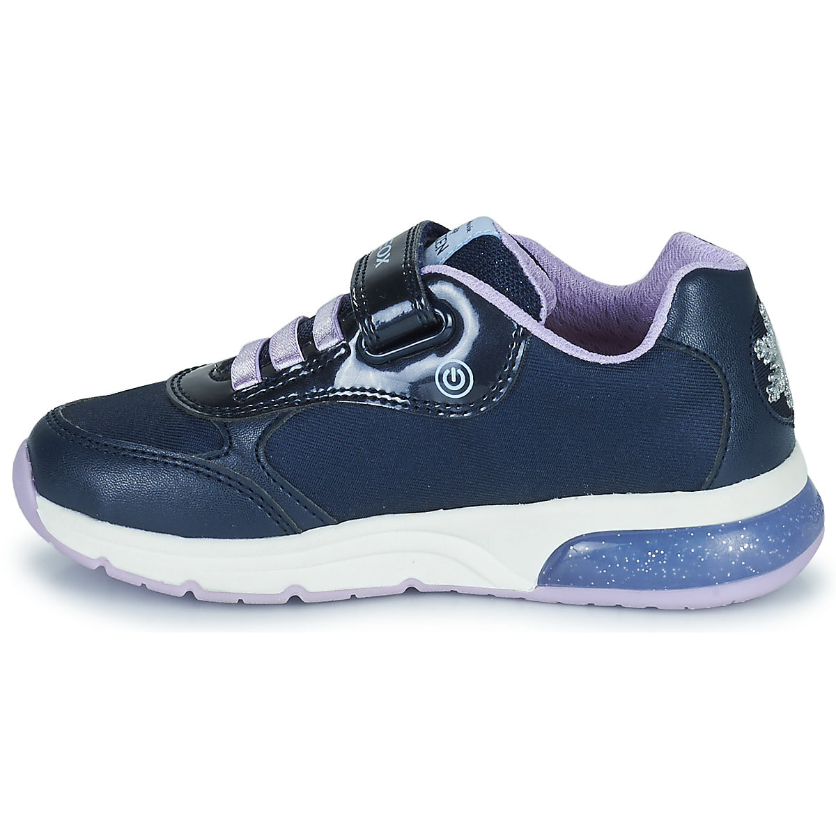 Scarpe bambini ragazza Geox J SPACECLUB GIRL Blu