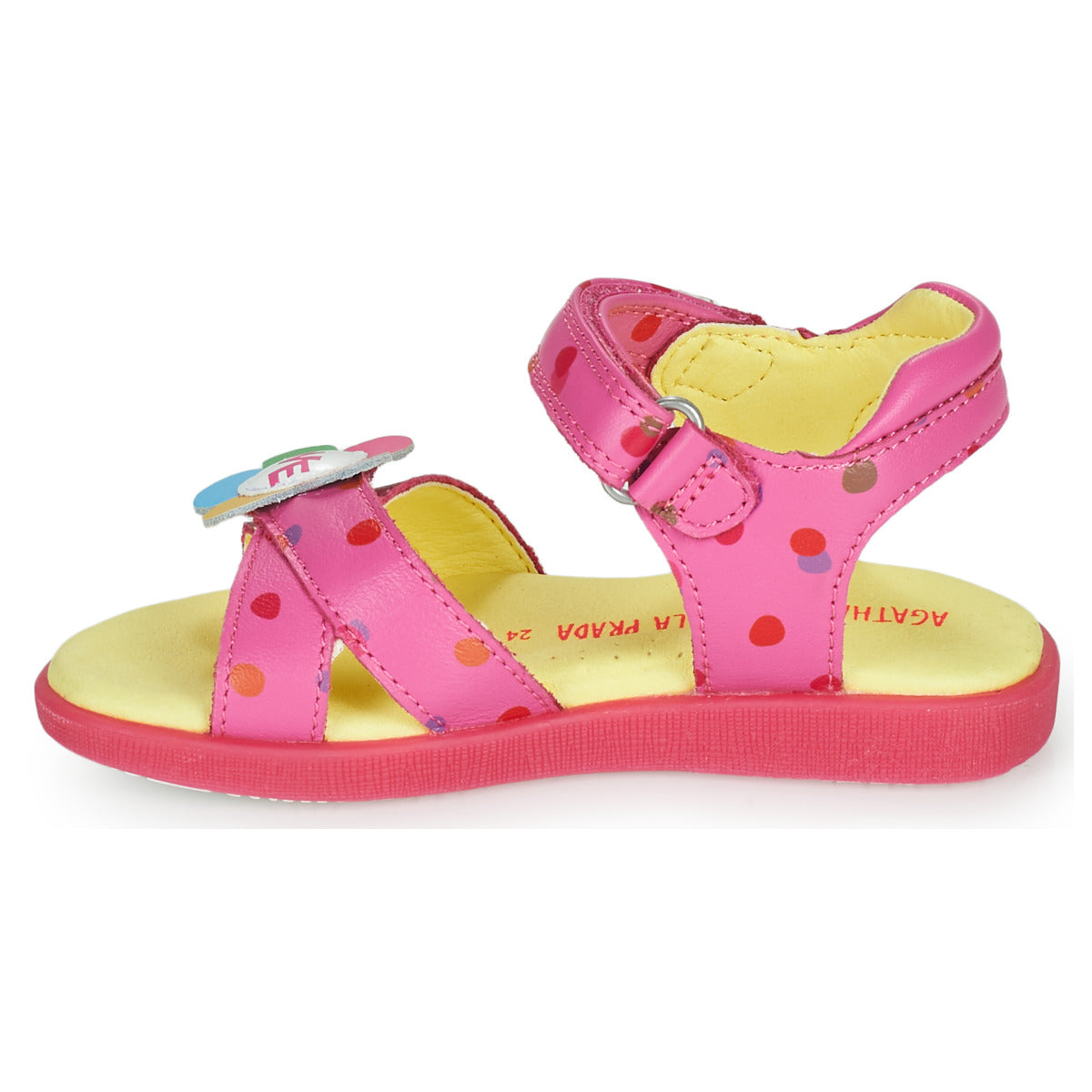 Sandali bambini ragazza Agatha Ruiz de la Prada Aitana Rosa