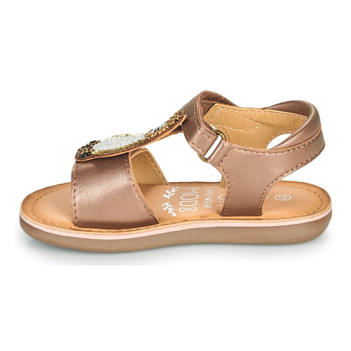 Sandali bambini ragazza Mod’8 CLOONIMALS Marrone
