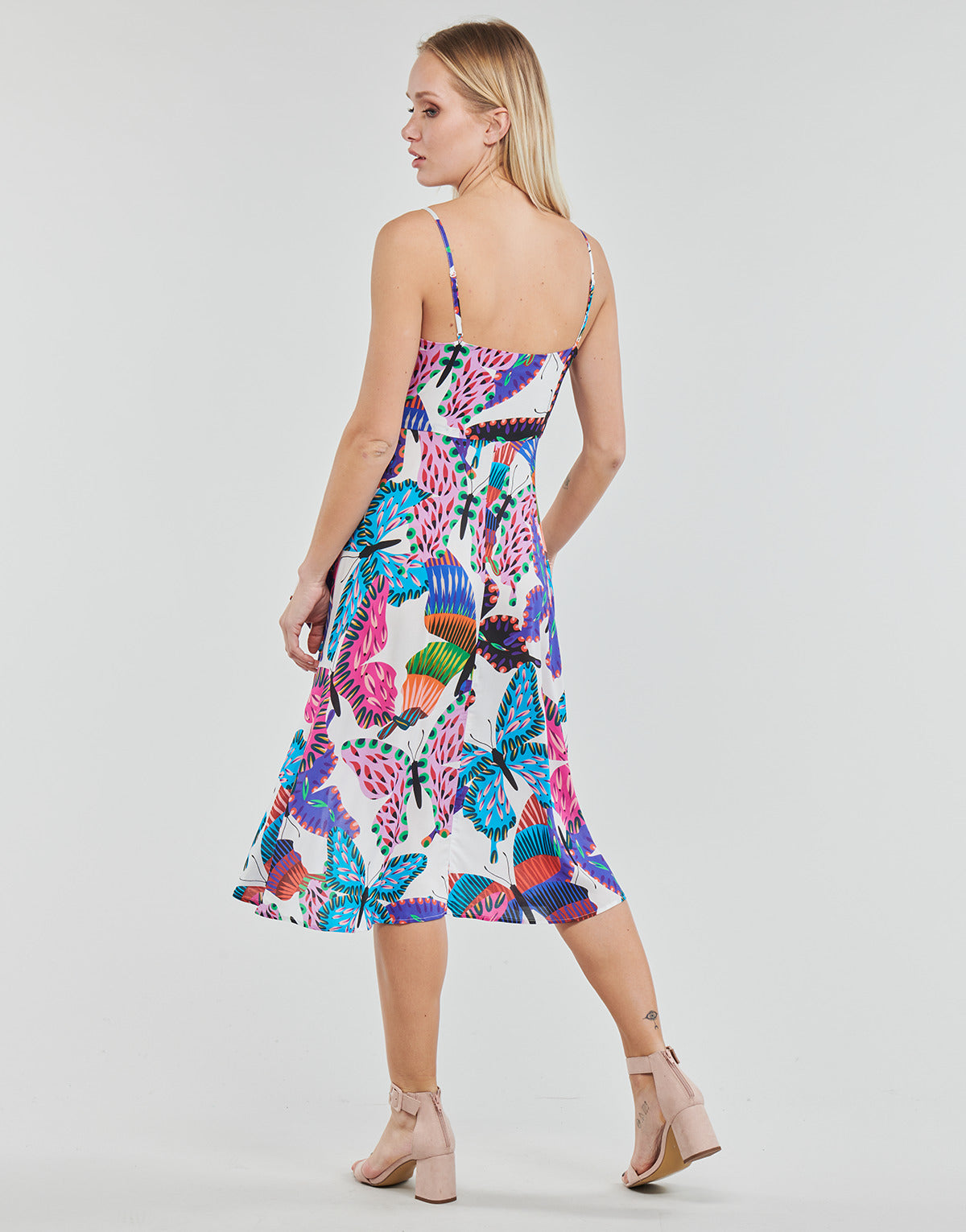 Abito corto Donna Desigual VEST_ALANA Bianco