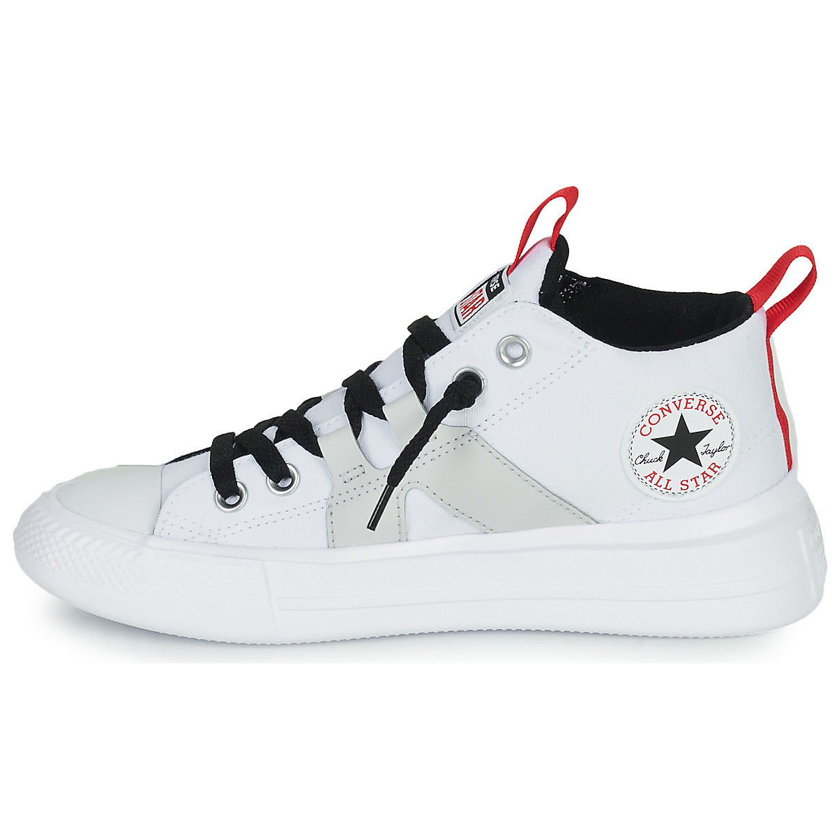 Scarpe bambini ragazza Converse Chuck Taylor All Star Ultra Color Block Mid Bianco