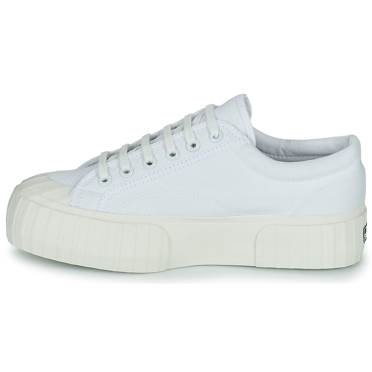 Sneakers basse Donna Superga 2631 STRIPE PLATEFORM Bianco