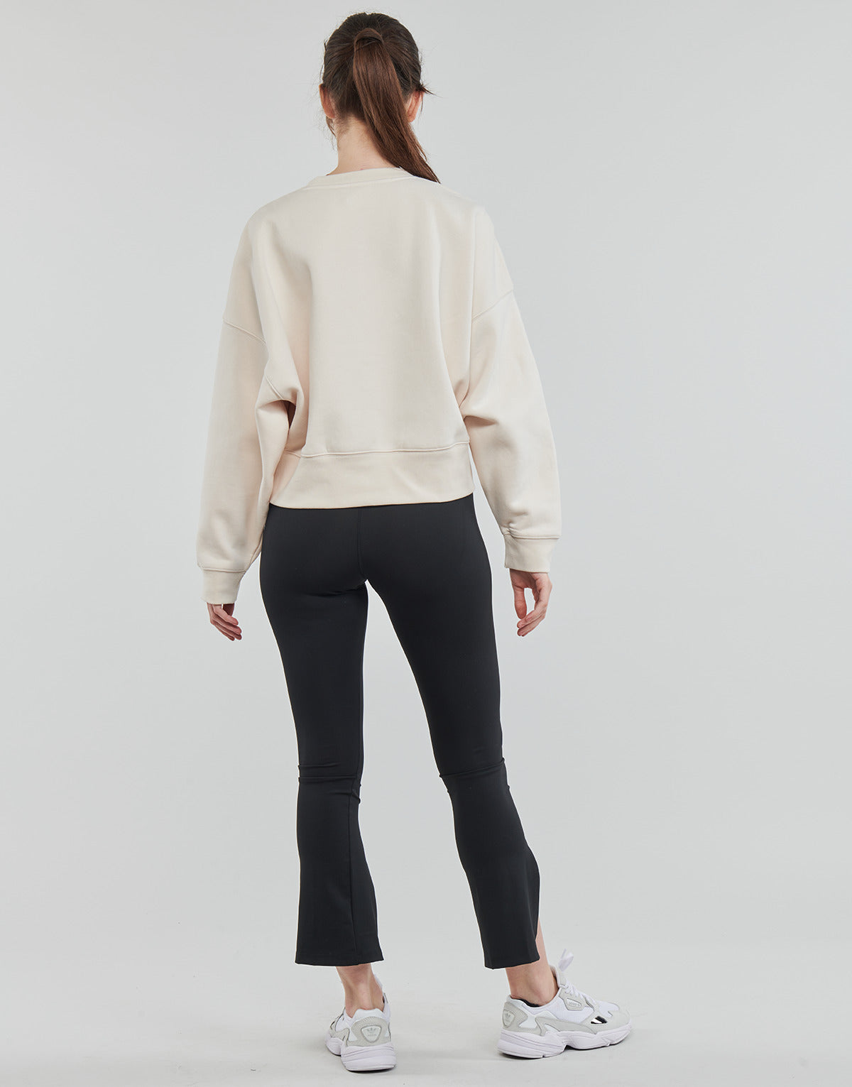 Felpa Donna adidas SWEATSHIRT Beige