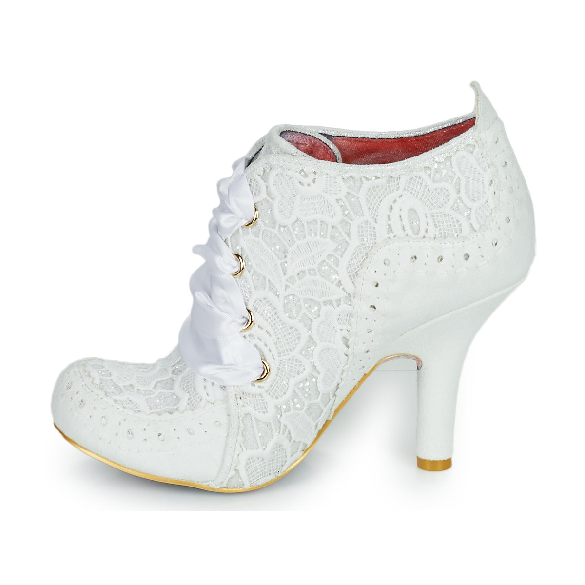 Stivaletti Donna Irregular Choice Abigail's 3rd Party Bianco