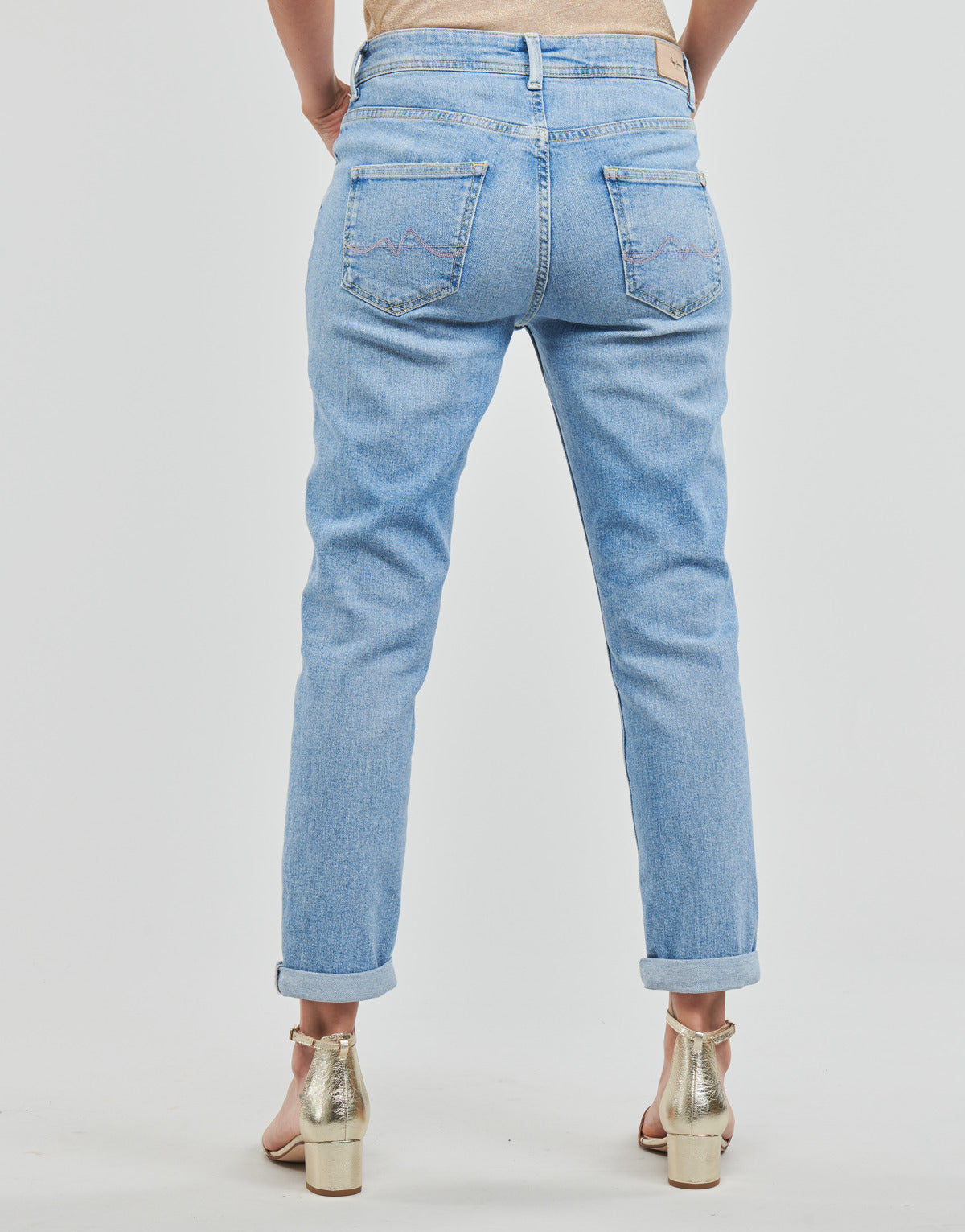 Jeans Donna Pepe jeans VIOLET Blu