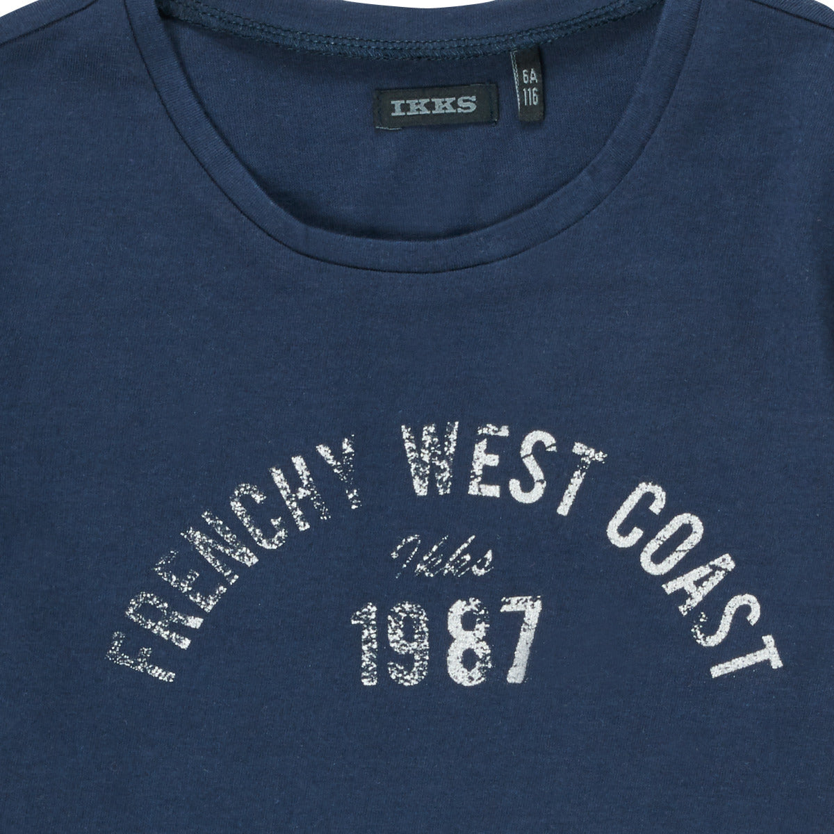 T-shirt ragazza Ikks ECIMOSIRE Blu