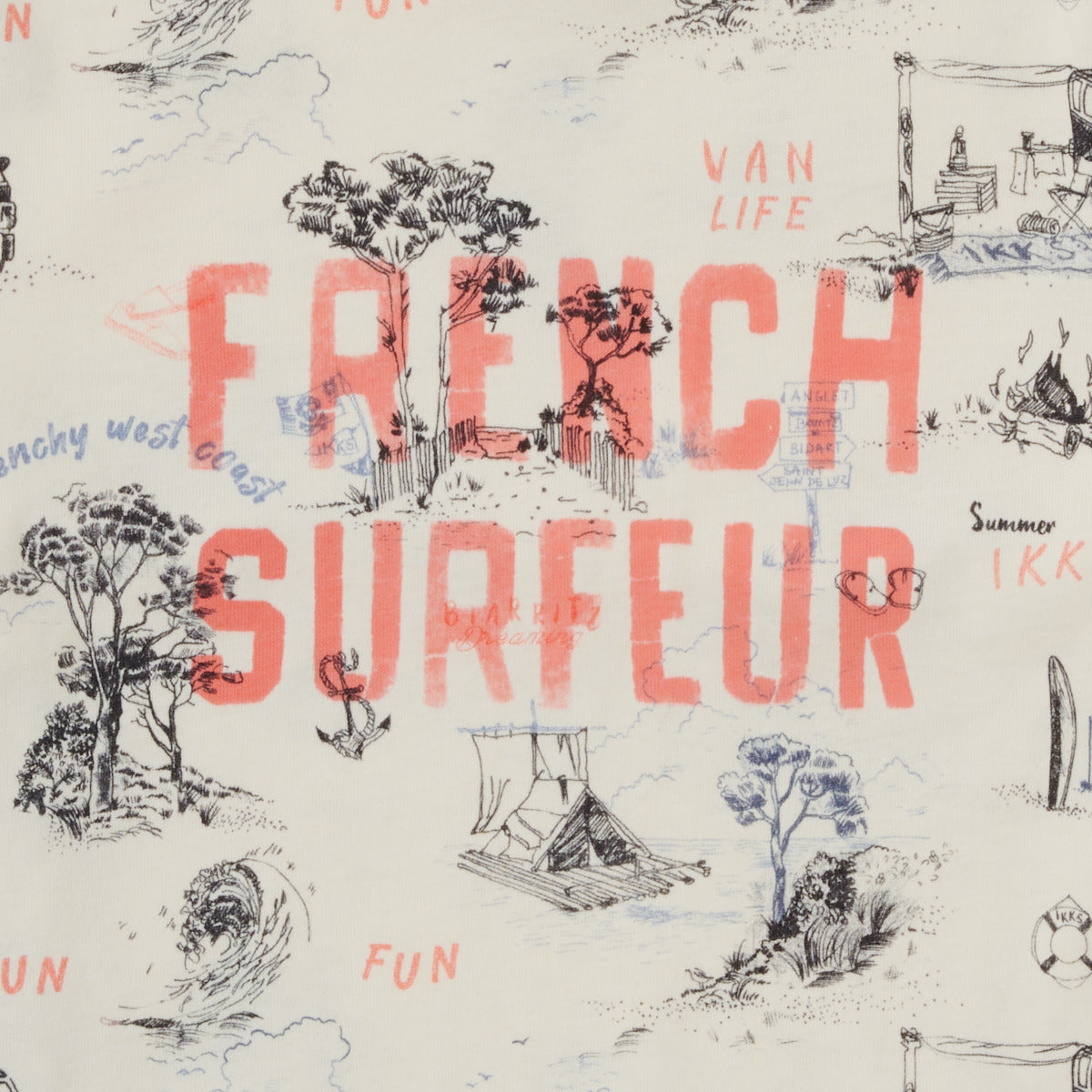 T-shirt ragazzo Ikks JOUETTA Multicolore