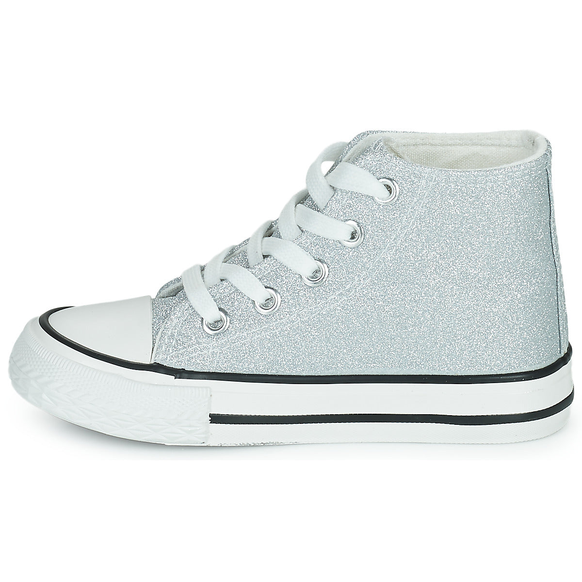 Scarpe bambini ragazza Citrouille et Compagnie OUTIL PAILLETTES Argento