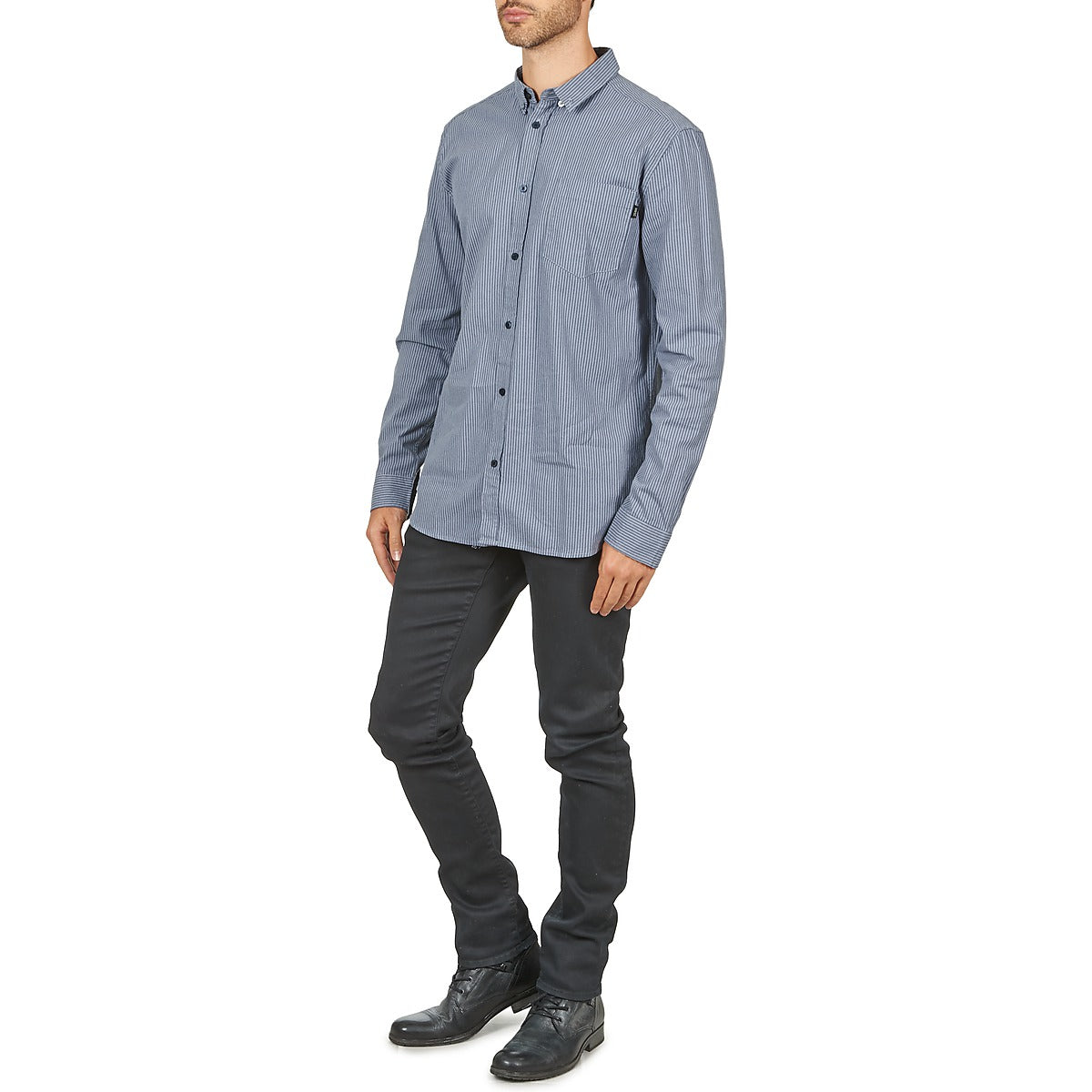 Camicia a maniche lunghe Uomo Wesc YANIK Blu