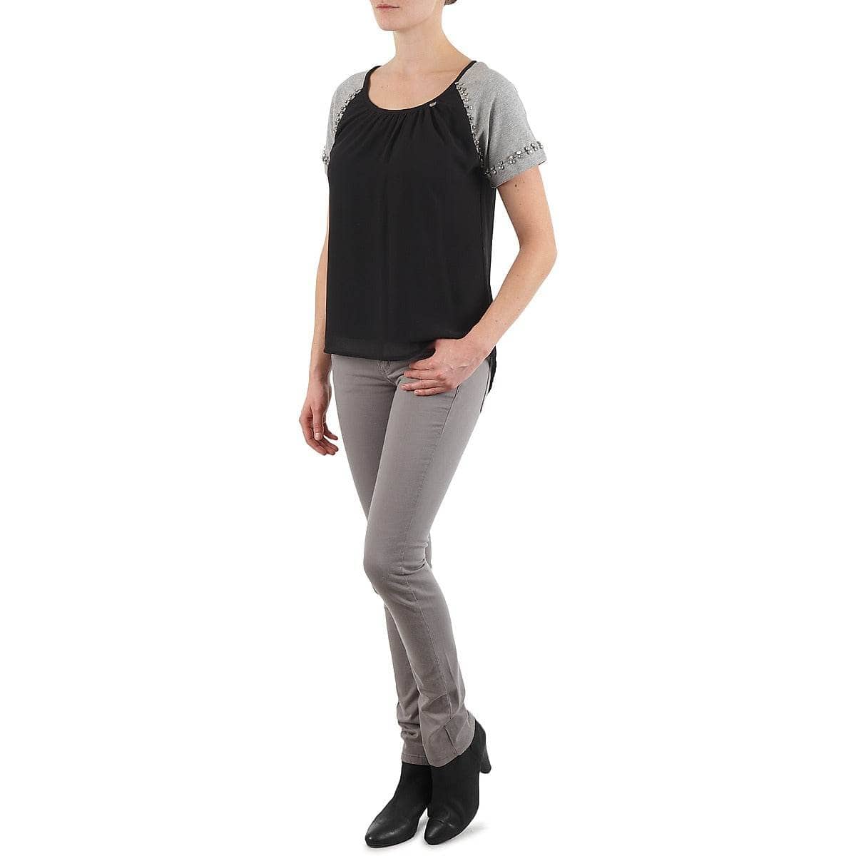 T-shirt Donna Lollipops PADELINE TOP Nero