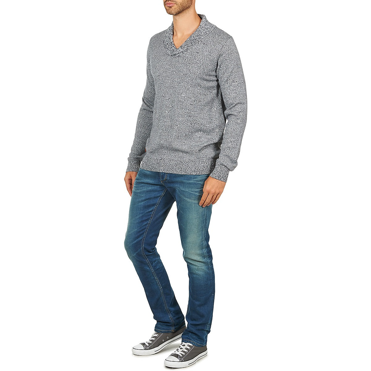 Maglione Uomo Kulte PULL CHARLES 101823 BLEU Blu