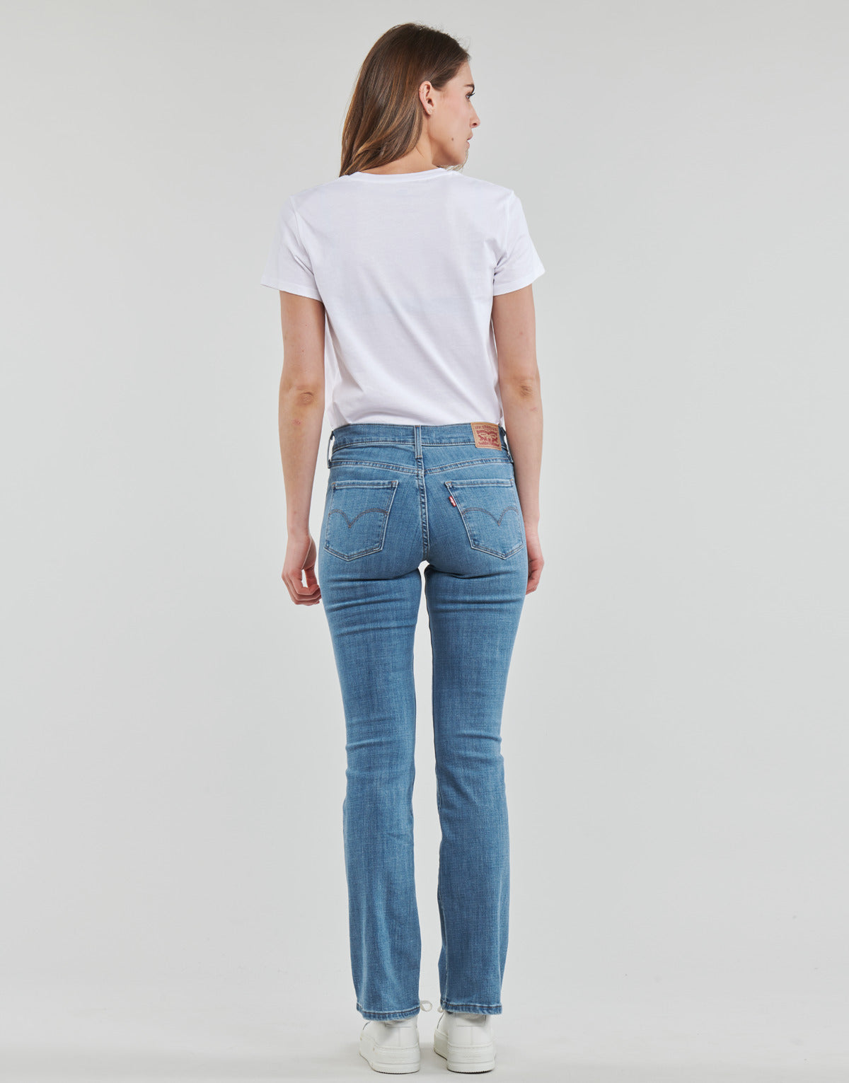 Jeans Bootcut Donna Levis 315 SHAPING BOOT Blu