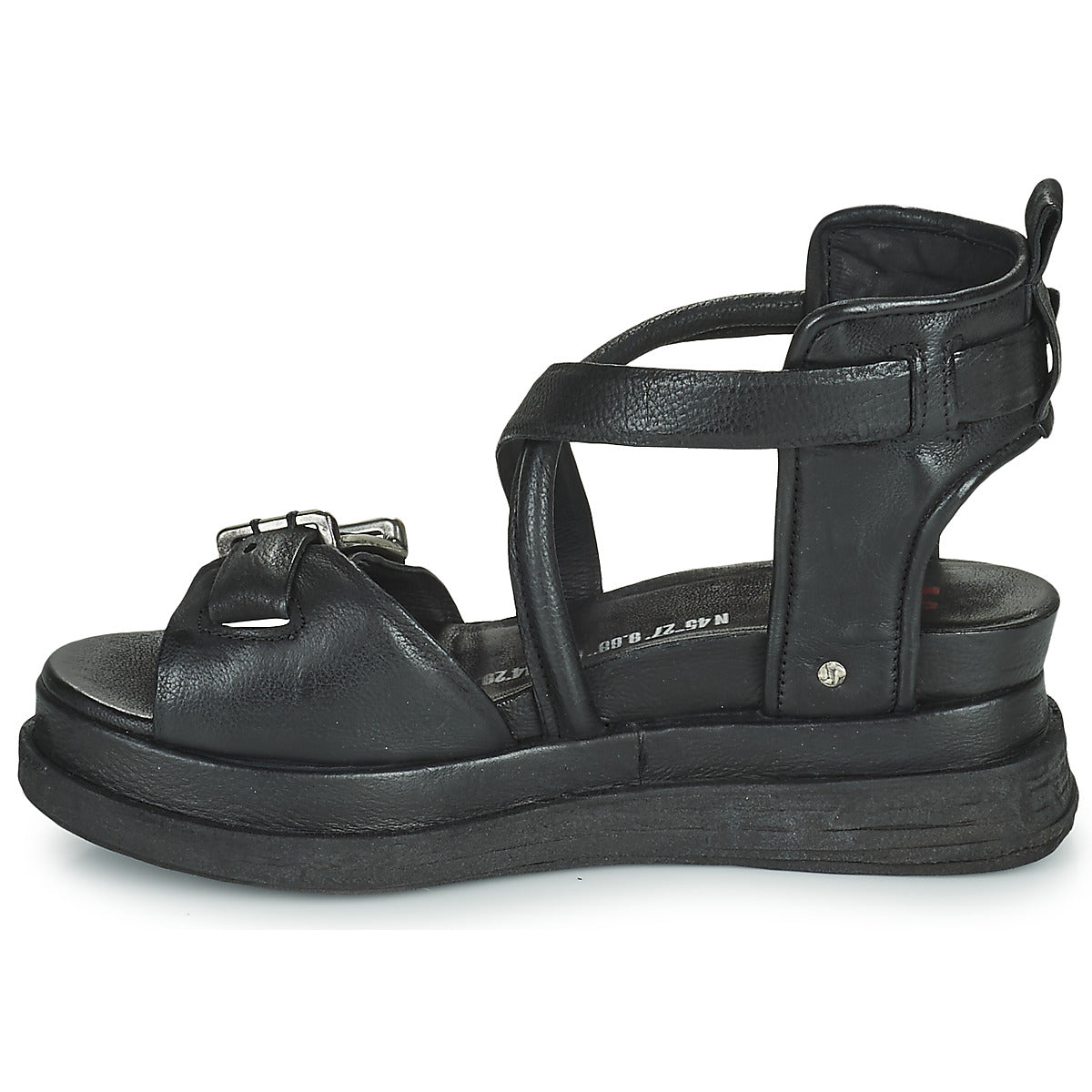 Sandali Donna Airstep / A.S.98 LAGOS BUCKLE Nero