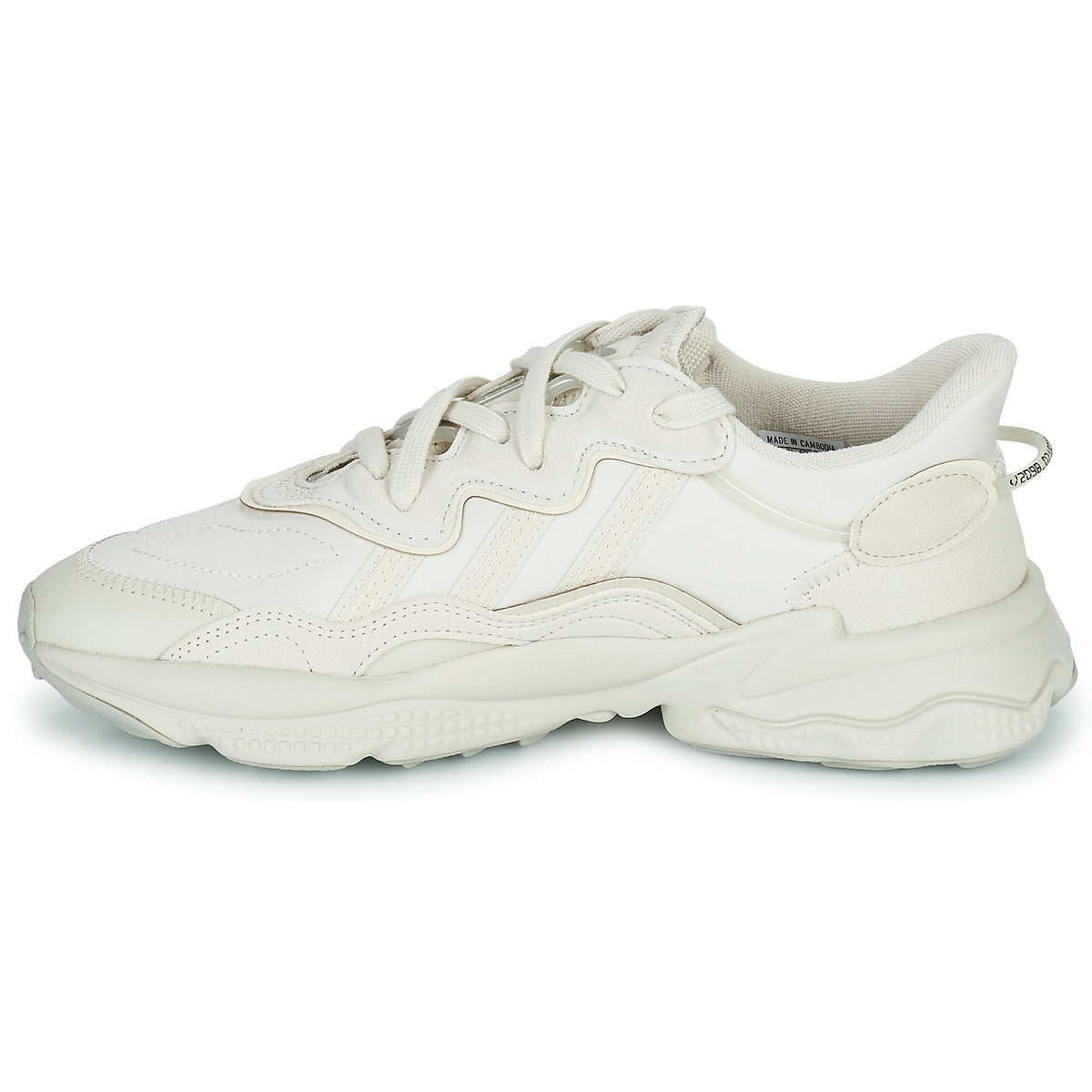 Scarpe bambini ragazza adidas OZWEEGO J Beige