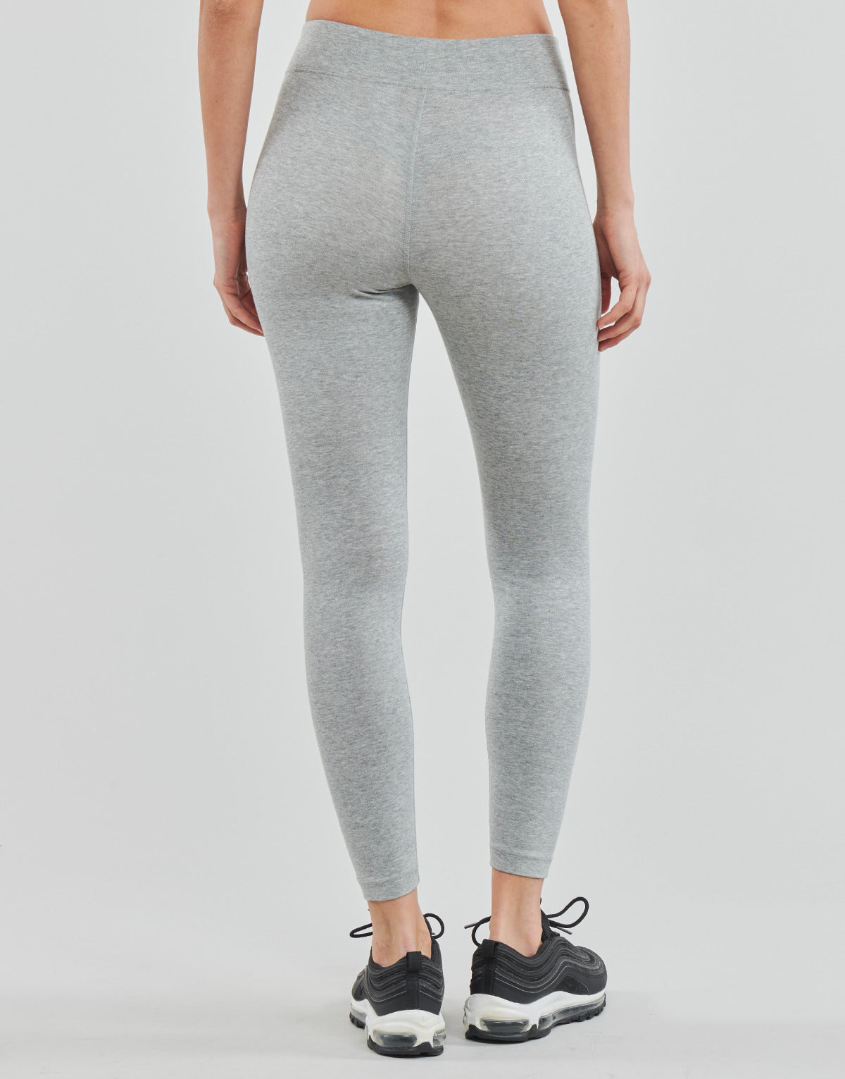 Collant Donna Nike 7/8 Mid-Rise Leggings Grigio