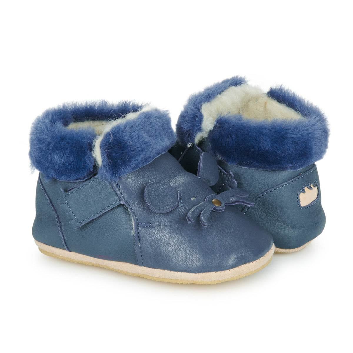 Ballerine bambina ragazza Easy Peasy FOUBLU MOUSE Blu