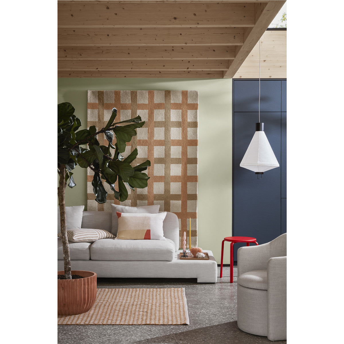 Fodere per cuscini Broste Copenhagen KARLA Arancio