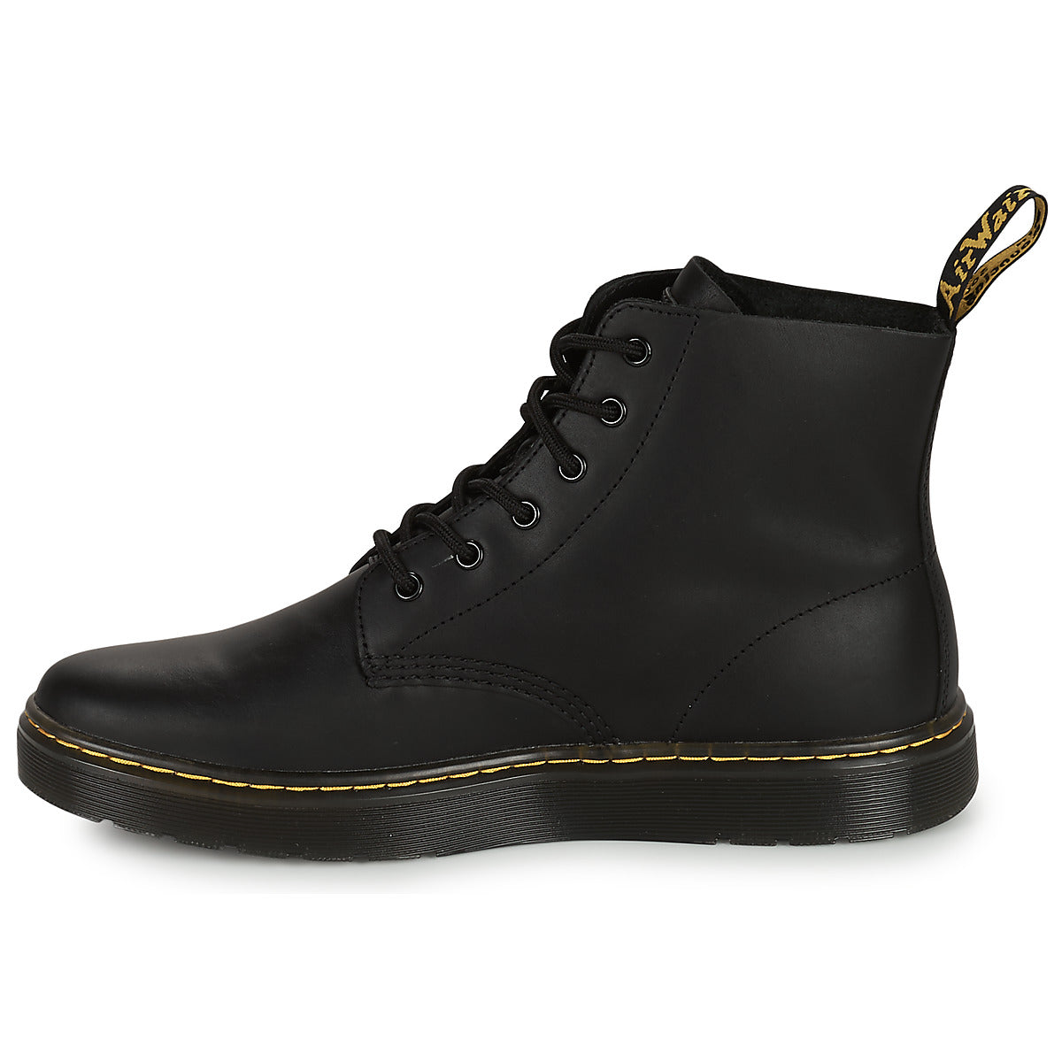 Stivaletti Uomo Dr. Martens THURSTON CHUKKA BLACK LUSSO Nero