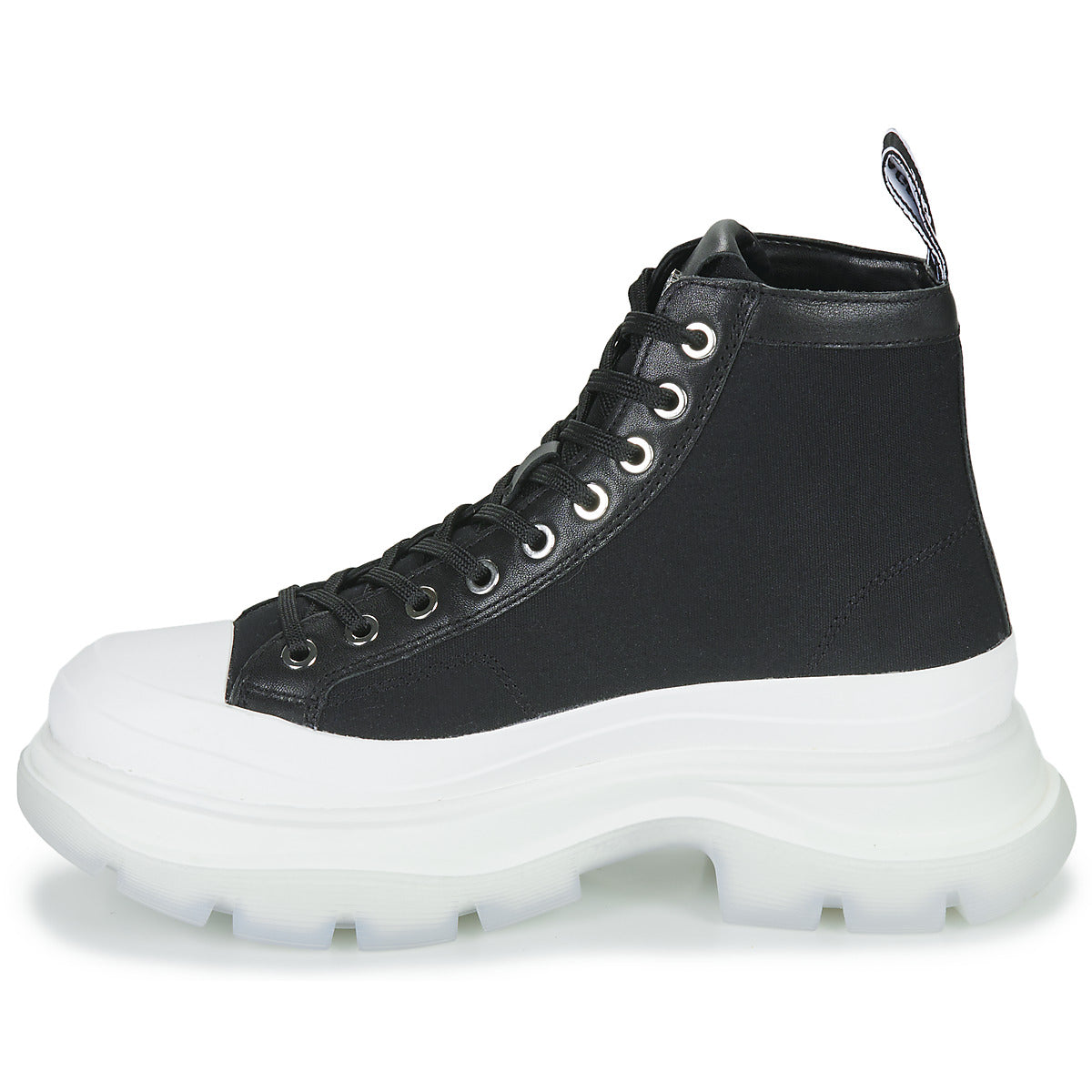 Sneakers alte Donna Karl Lagerfeld LUNA Maison karl Nero
