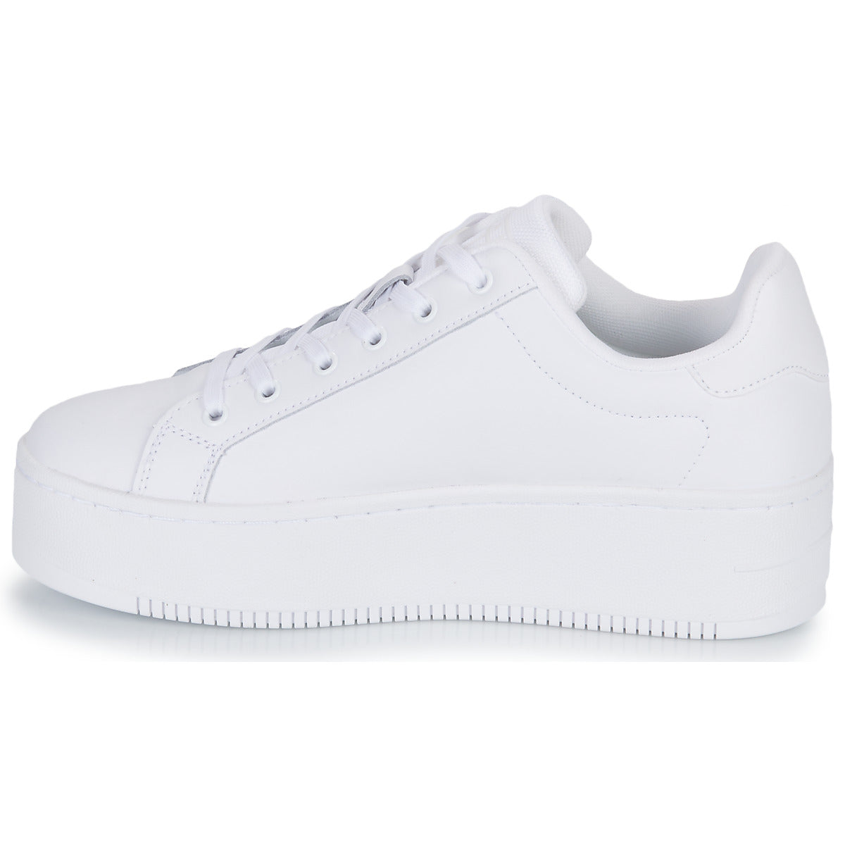 Sneakers basse Donna Tommy Jeans Tommy Jeans Flatform Essential Bianco