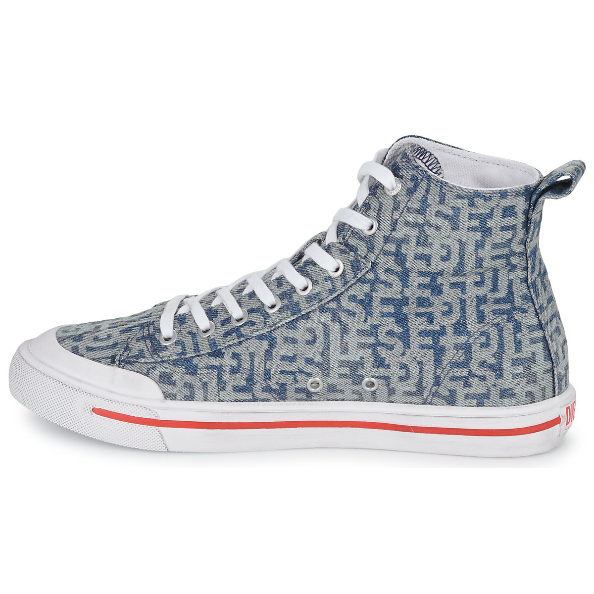 Sneakers alte Uomo Diesel S-ATHOS MID Blu