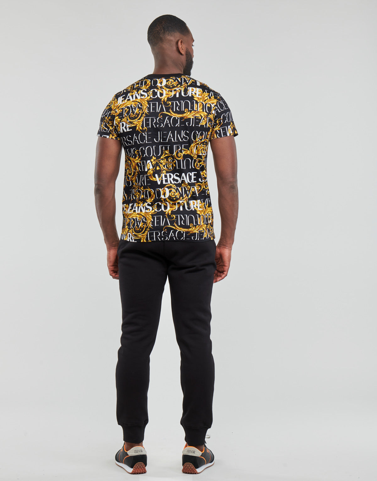 T-shirt Uomo Versace Jeans Couture 73GAH6S0-G89 Nero