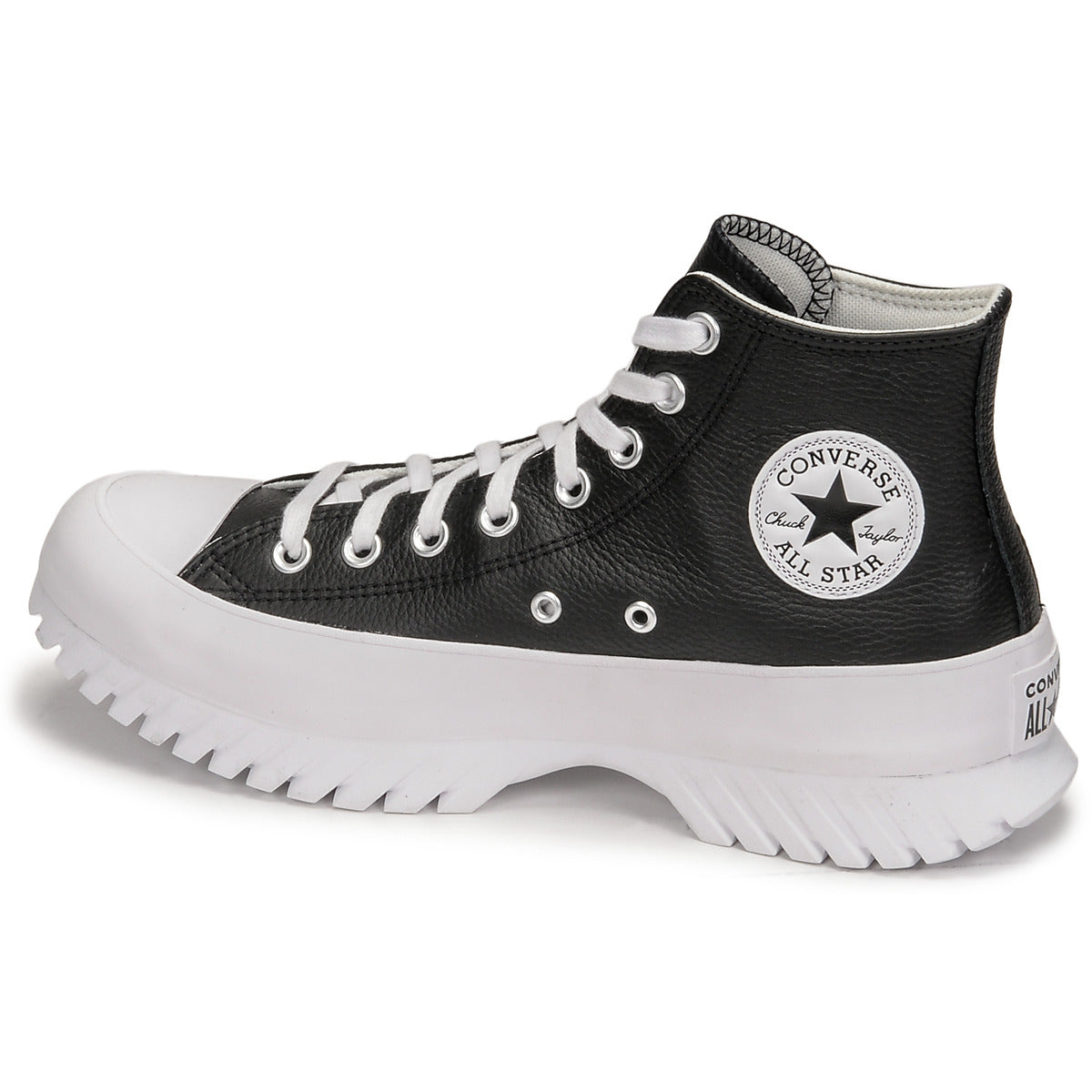 Sneakers alte Donna Converse Chuck Taylor All Star Lugged 2.0 Leather Foundational Leather Nero