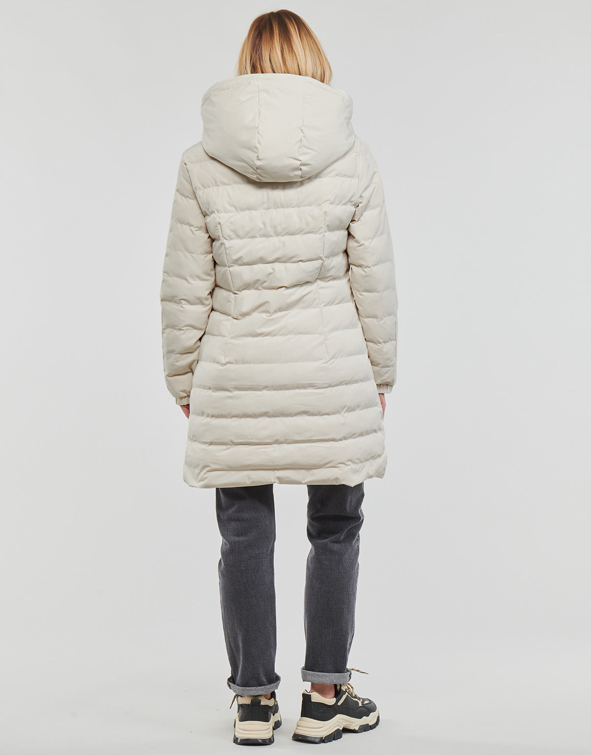 Piumino Donna Emporio Armani EA7 6LTL01 Beige