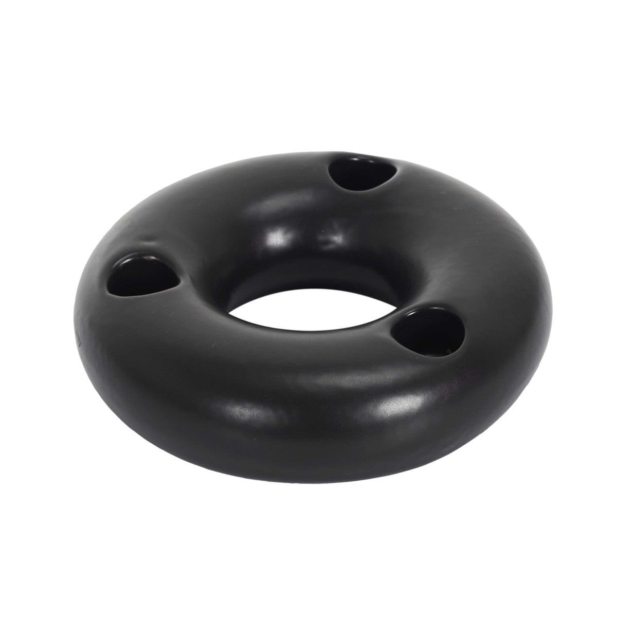 Candelieri porta candele The home deco factory SUPPORT 3 BOUGIES NOIR M24 Nero