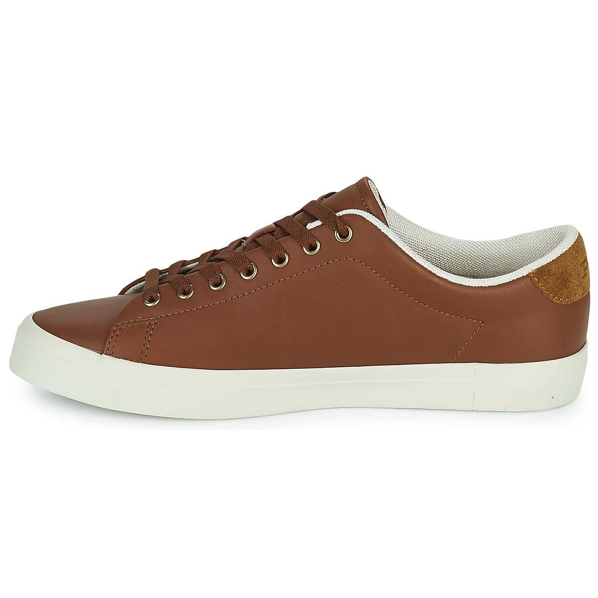 Sneakers Uomo Polo Ralph Lauren LONGWOOD-SNEAKERS-LOW TOP LACE Marrone